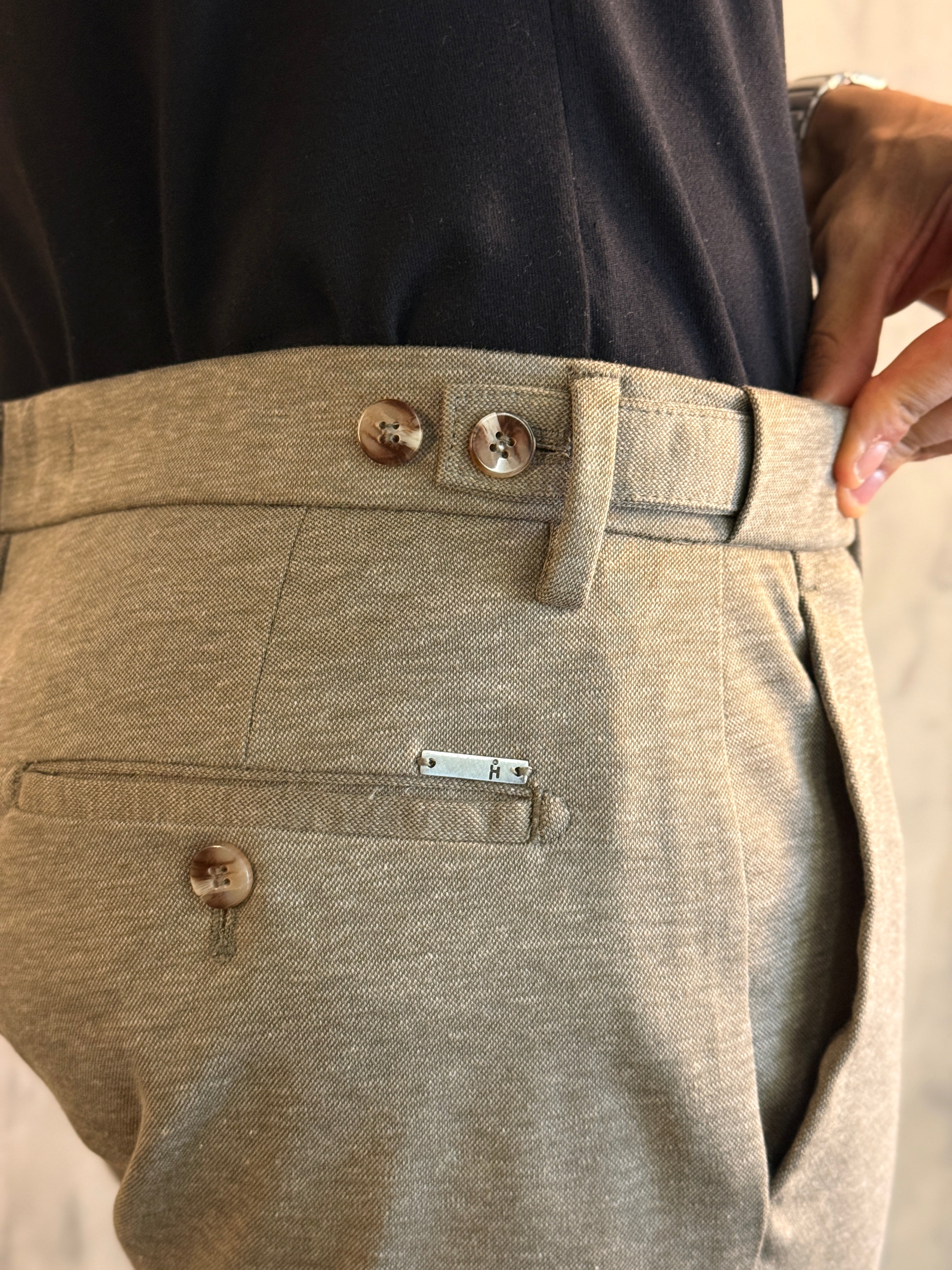 CALÇA ALF. TURIM PONTO H VERDE MILITAR