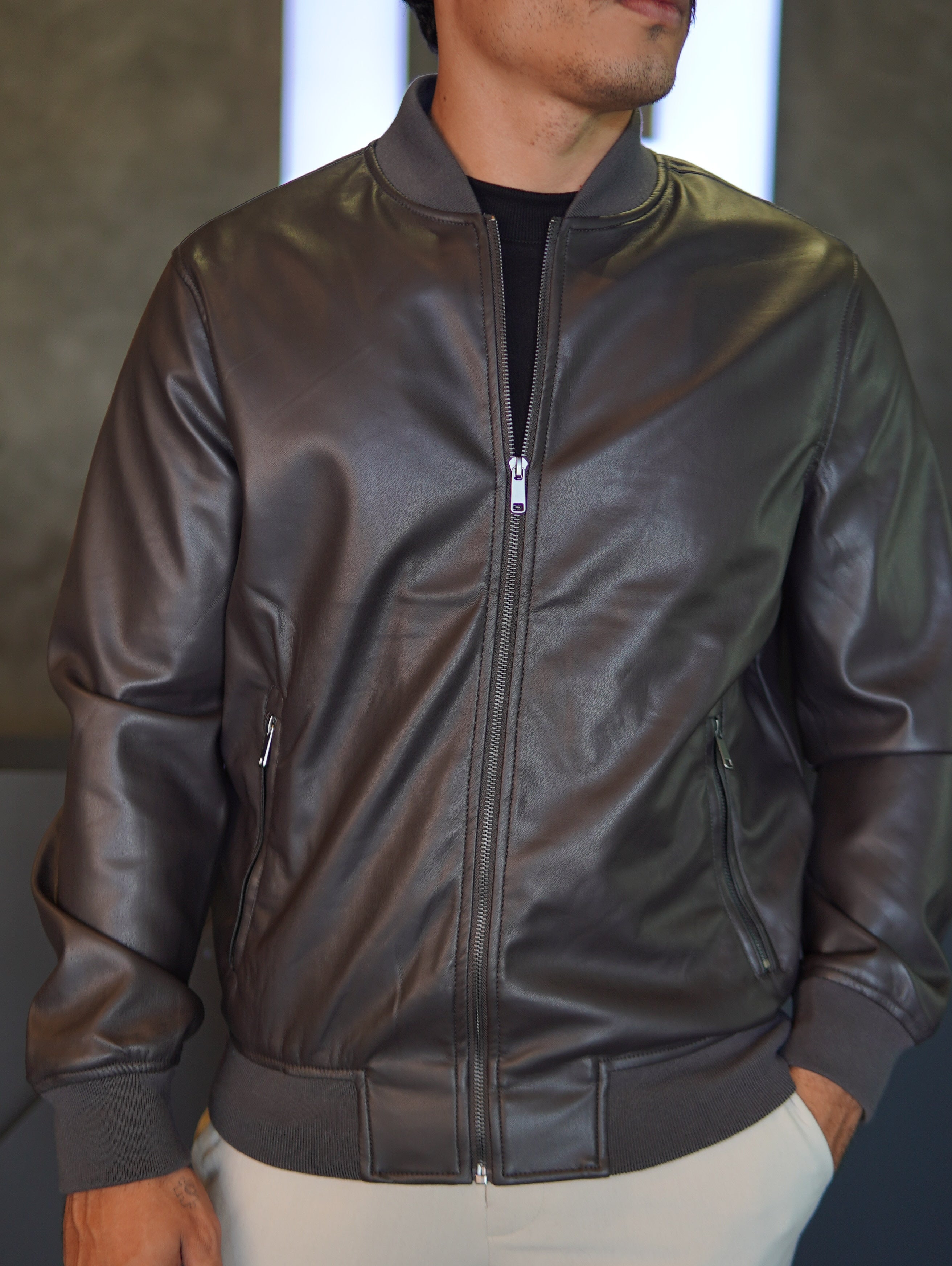 JAQUETA BOMBER CLASSIC PONTO H