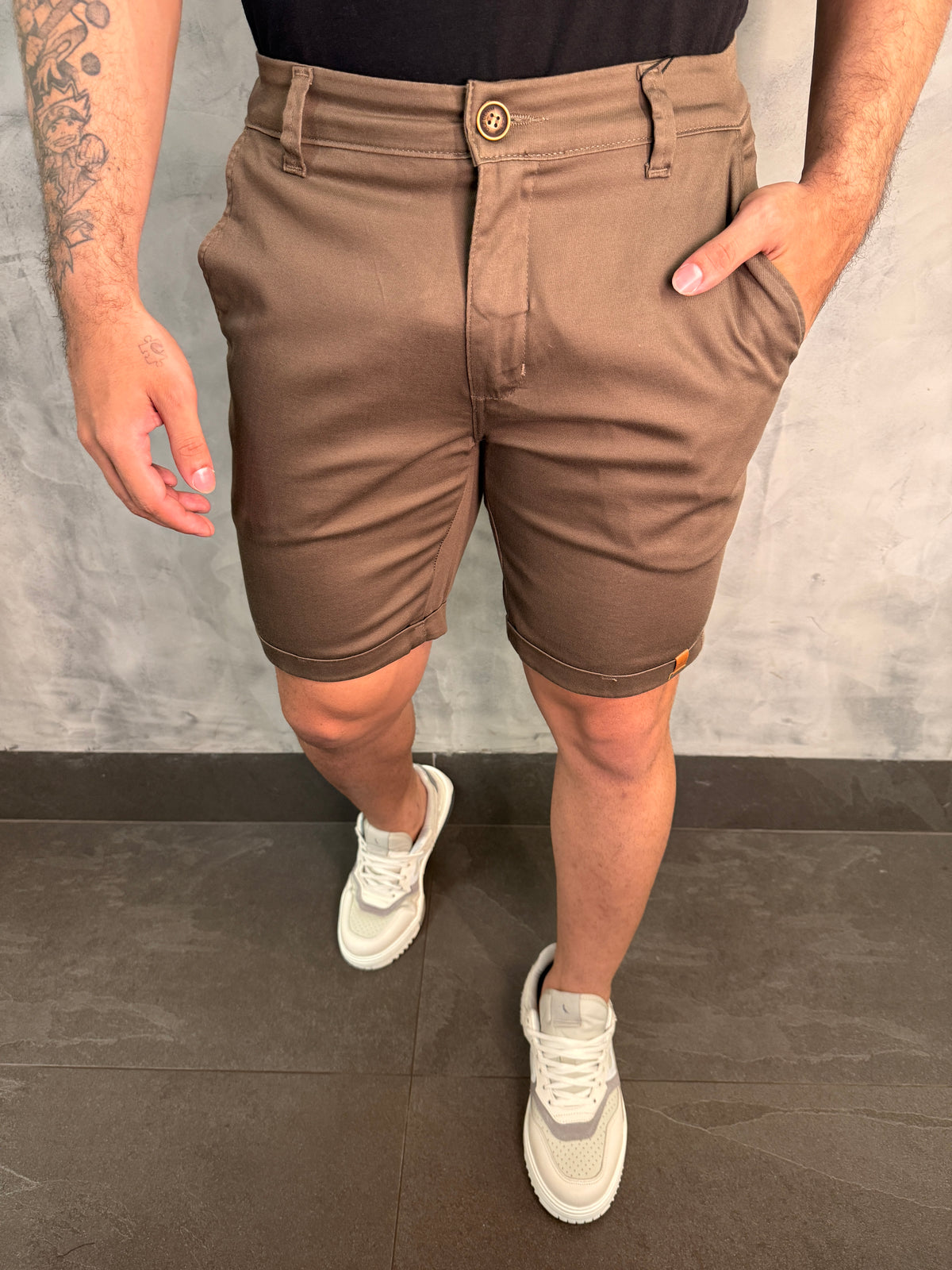 BERMUDA CHINO DLZ VERDE MONTANHA