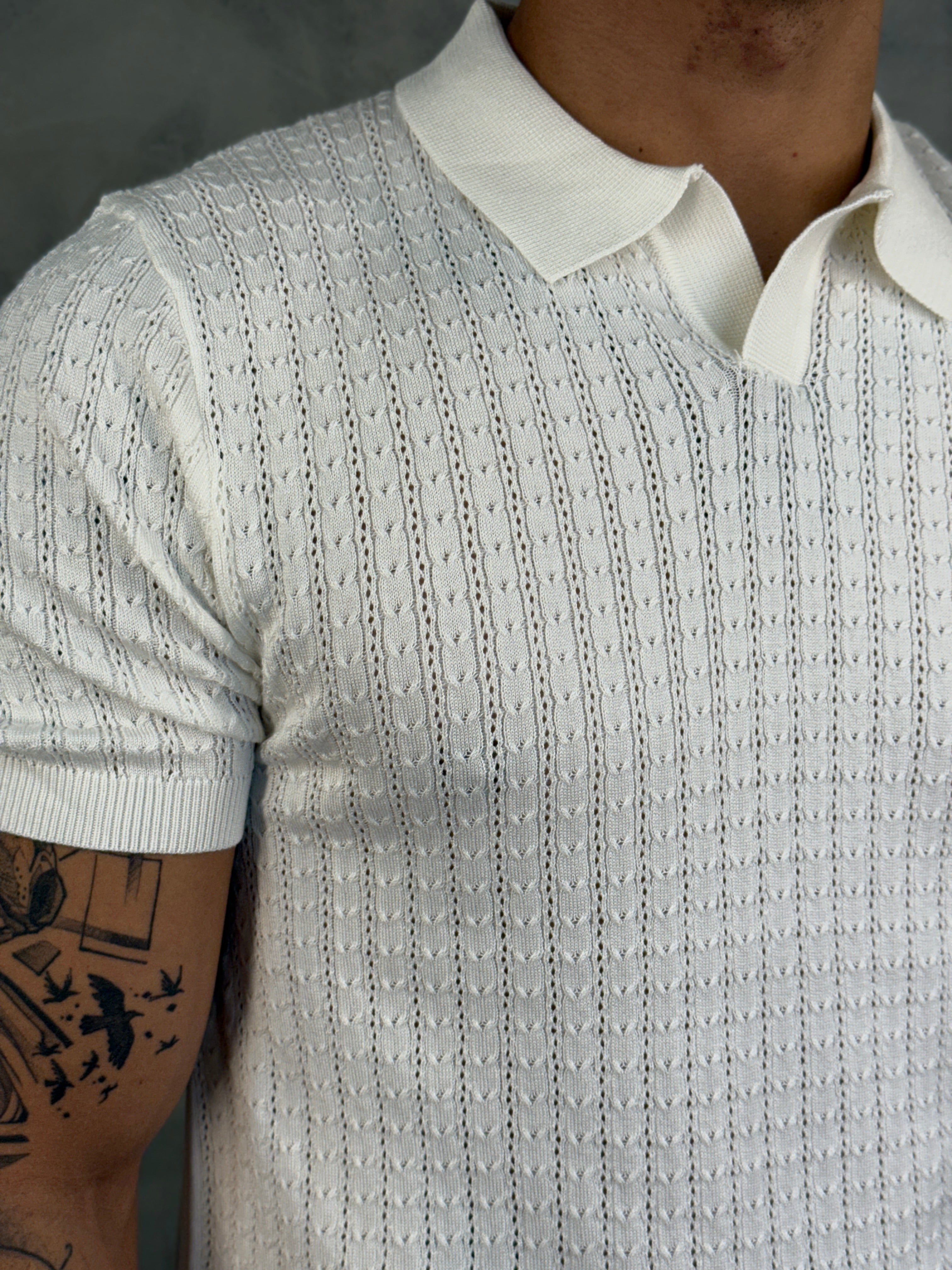 POLO TRICOT CORDAME DECOTE V PONTO H