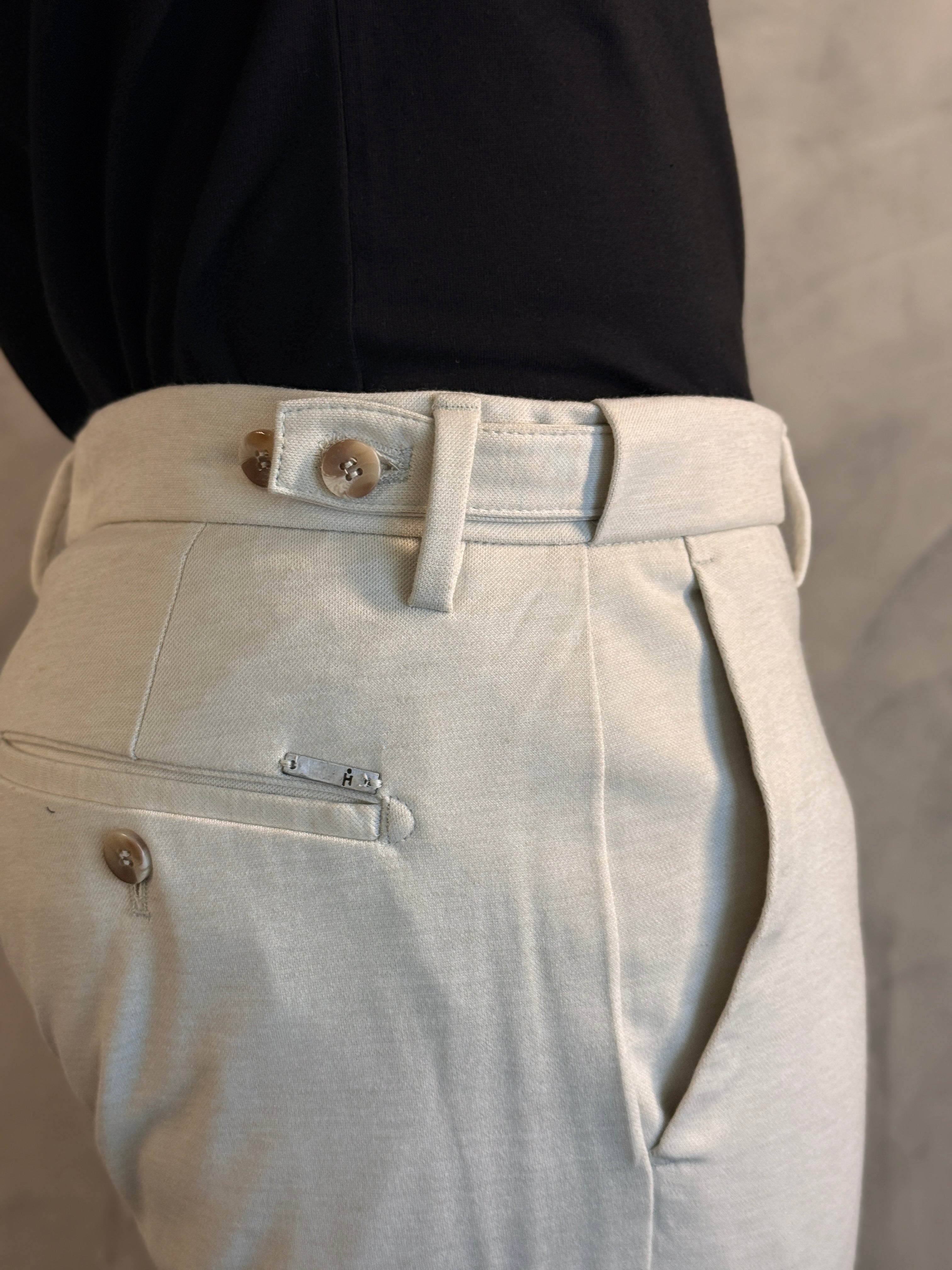 CALÇA ALF. TURIM PONTO H AREIA