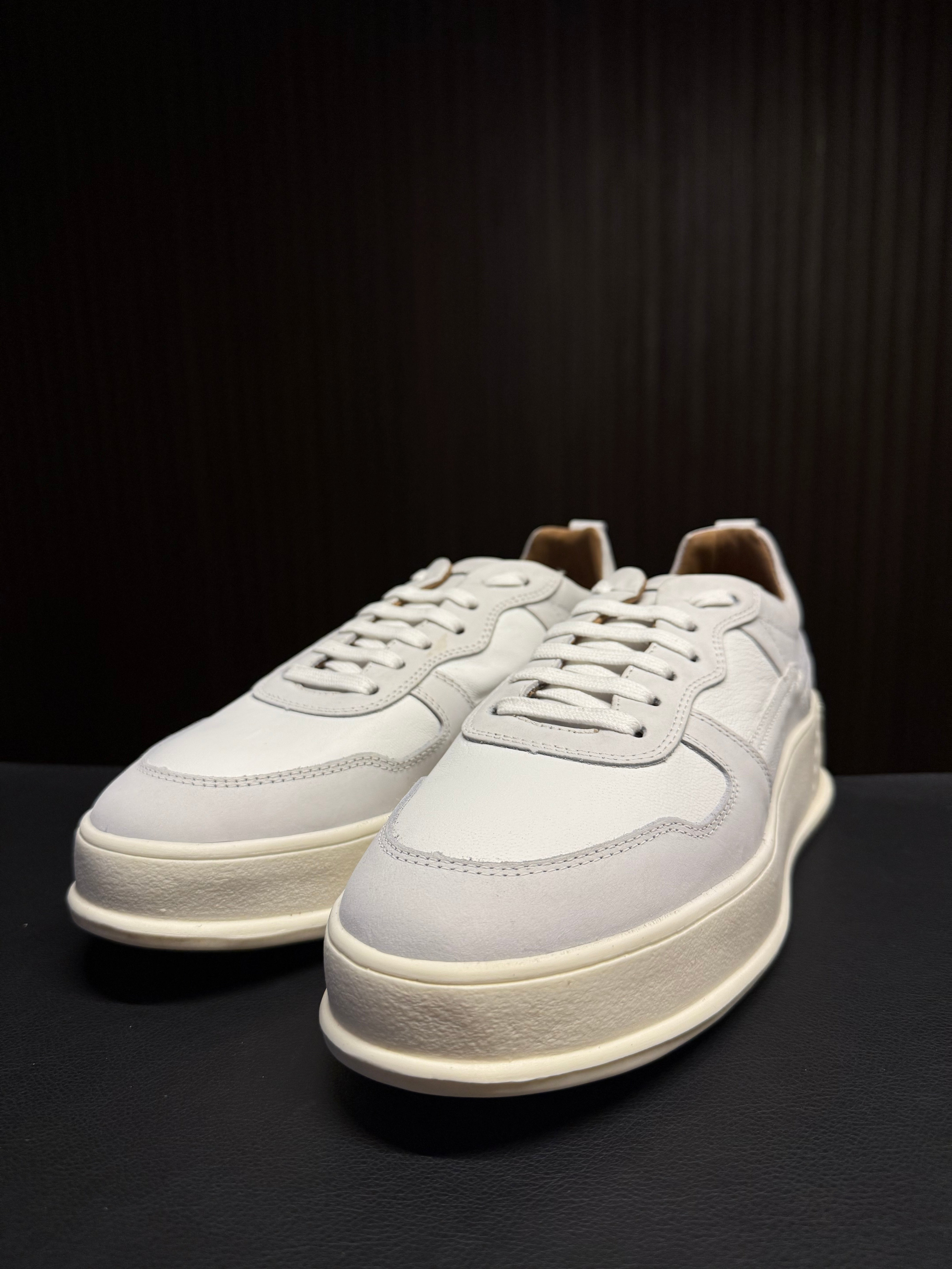 SNEAKER NICE PONTO H BRANCO/GELO