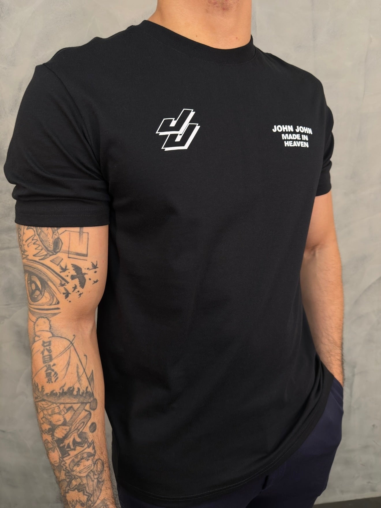 T SHIRT RG PC BEST LIFE BLK JOHN JOHN PRETO