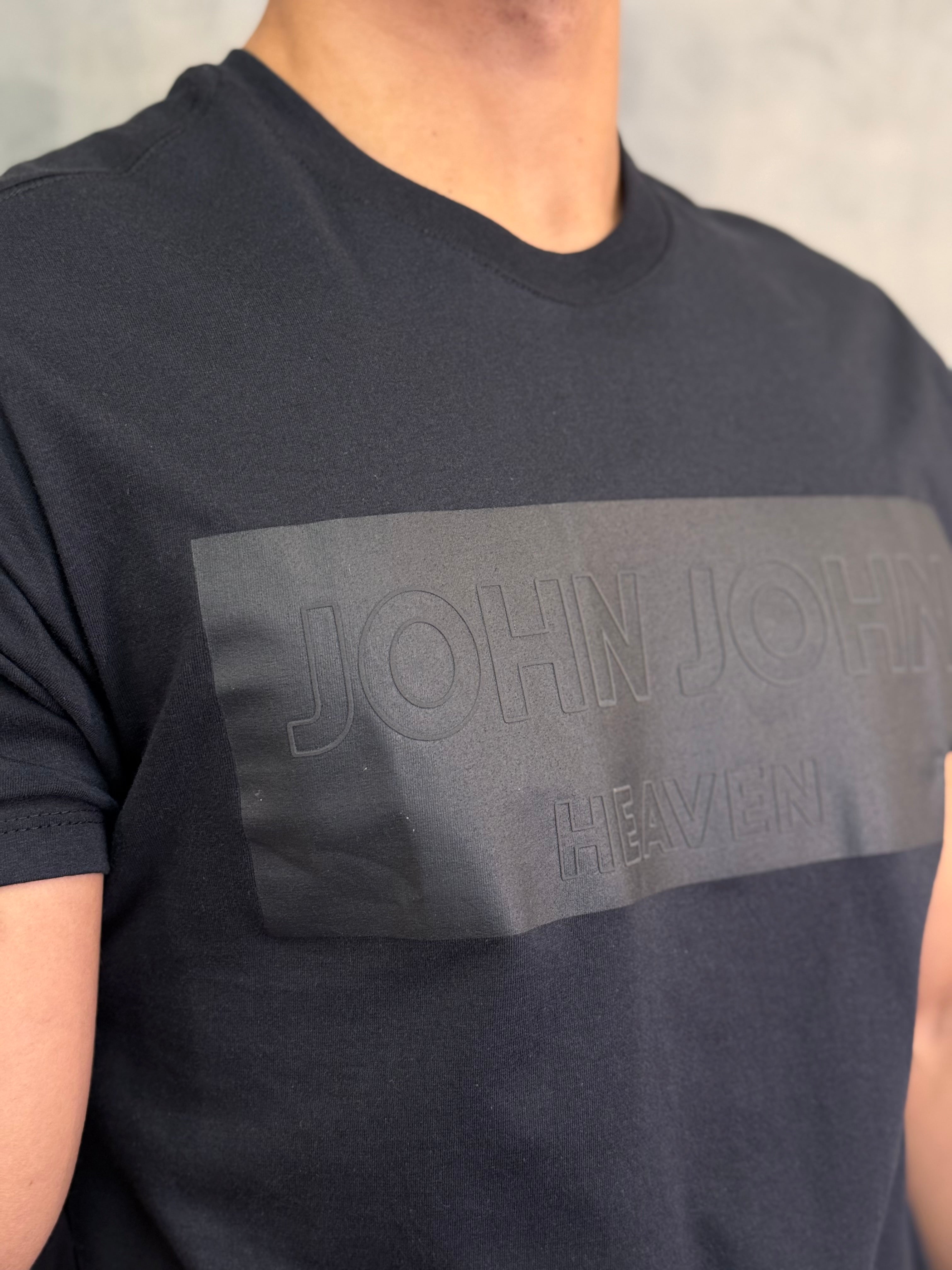 T SHIRT SL JOHN APPLIED JOHN JOHN PRETO