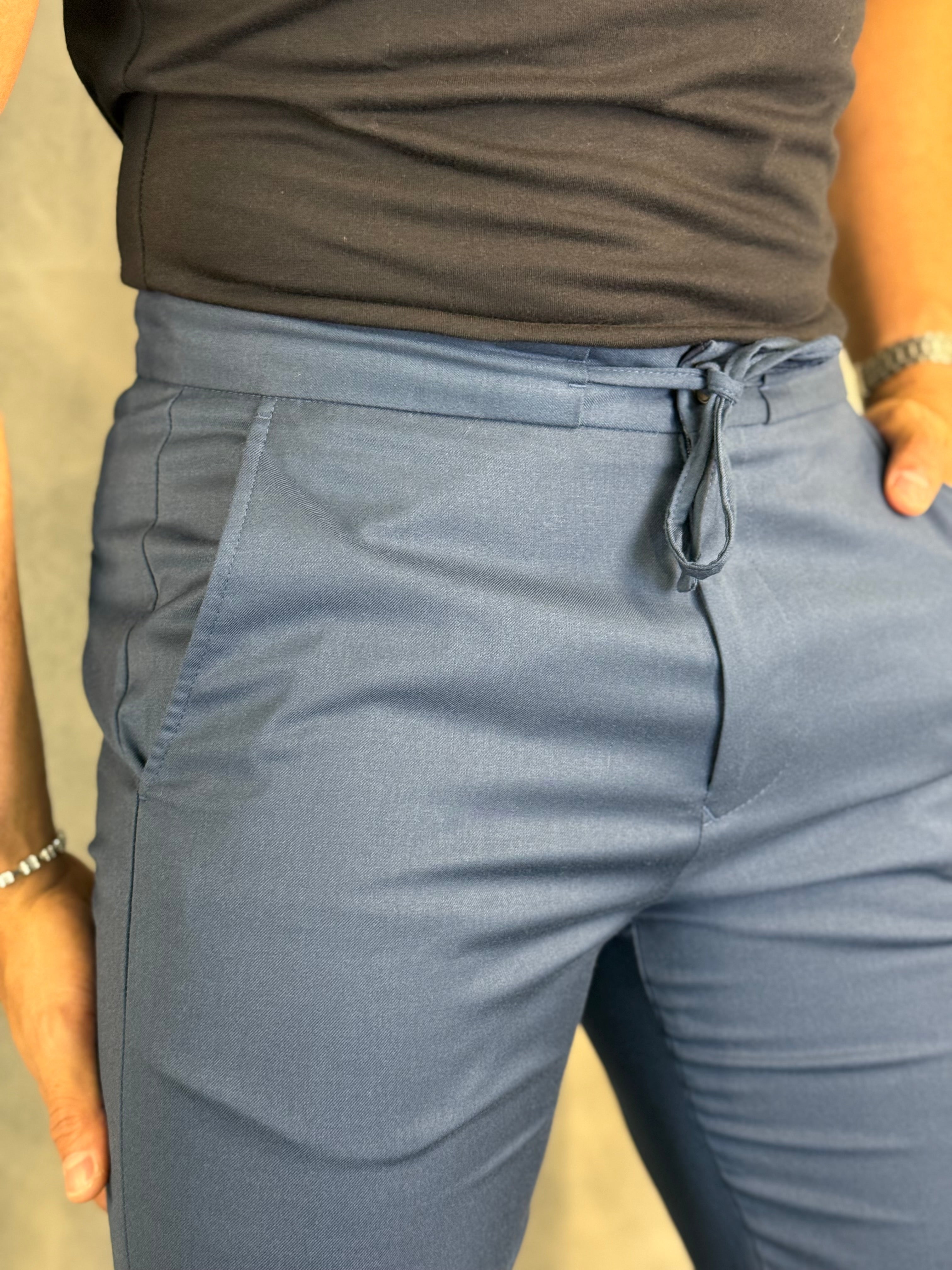 CALÇA  ALF. SKINNY HERA C/ CADARÇO PONTO H