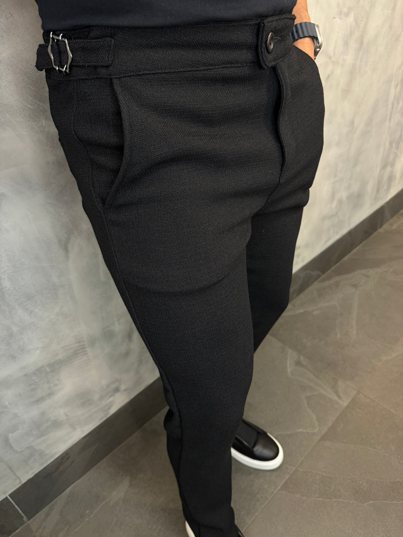 CALÇA ALF. LINHÃO COM REGULADOR PONTO H PRETO