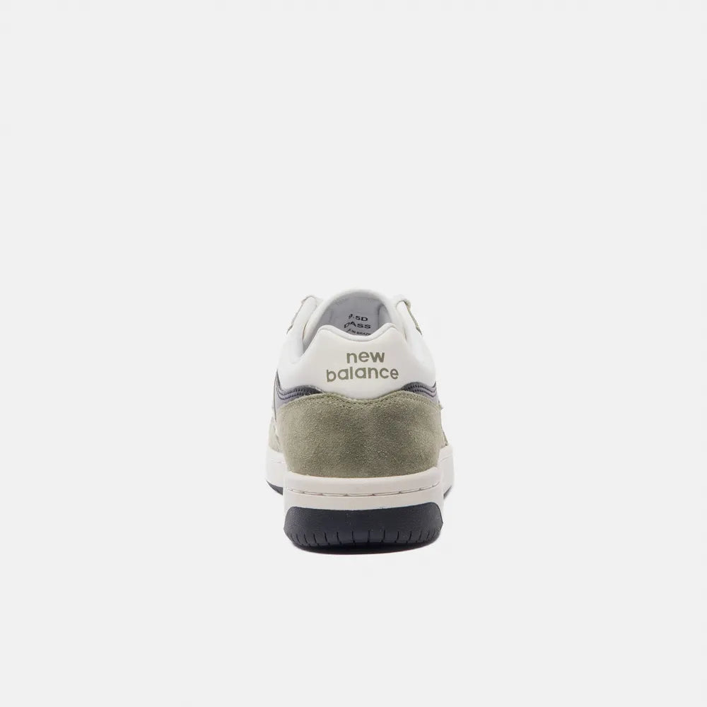 TÊNIS NB 480 LOW UNISEX NEW BALANCE VERDE MUSGO/BEGE CLARO