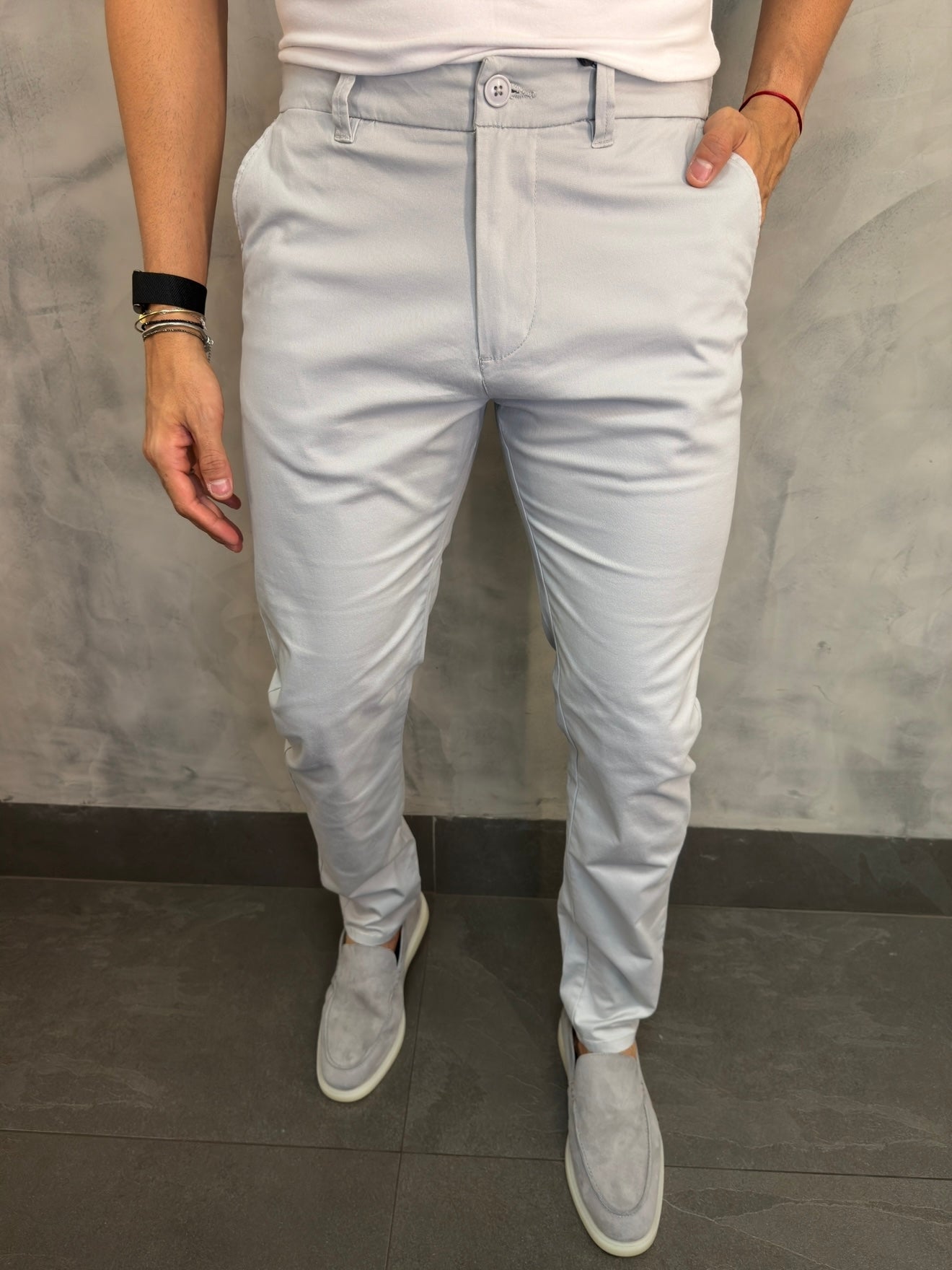 CALÇA ALF. SARJA C/ FIVELA PONTO H