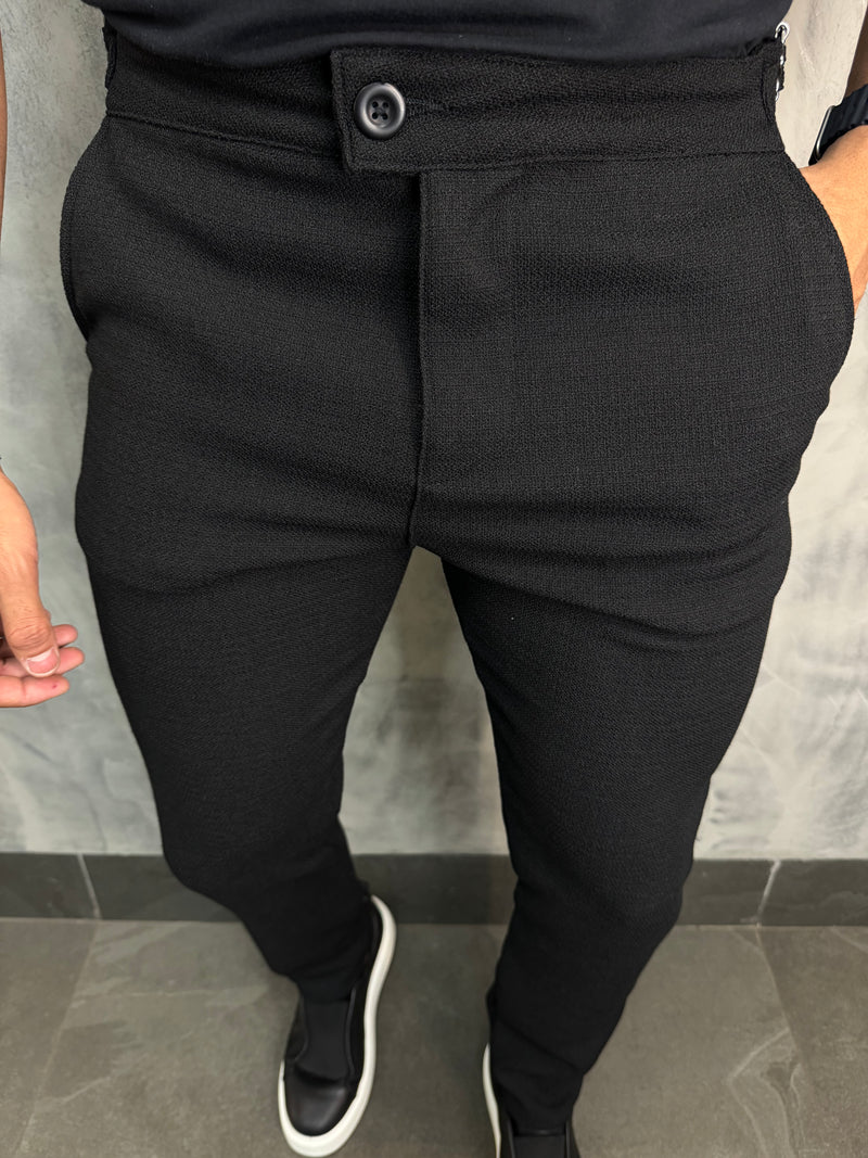 CALÇA ALF. LINHÃO COM REGULADOR PONTO H PRETO