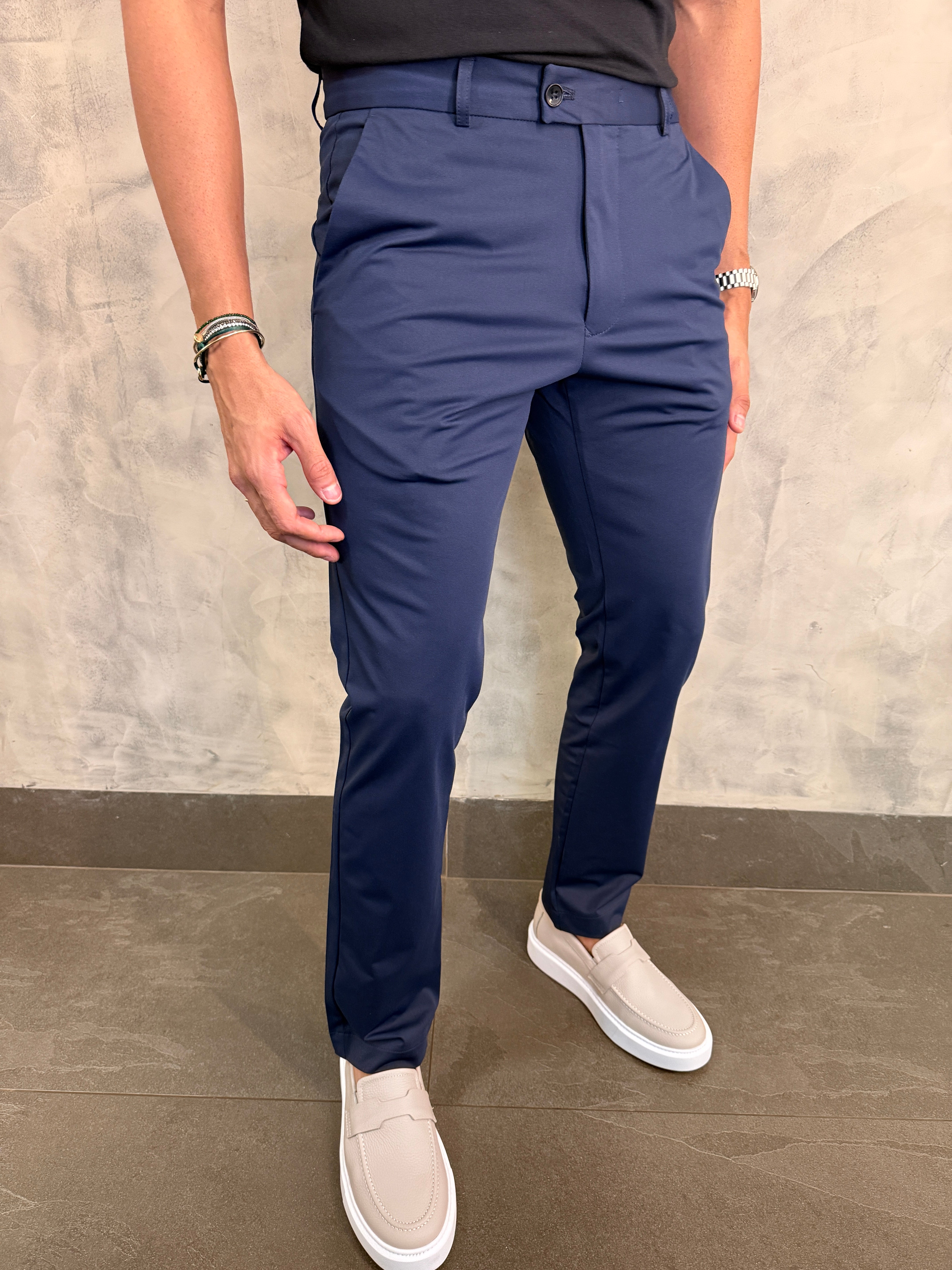 CALÇA ALF. MALHA SLIM STRETCH MECÂNICO PONTO H