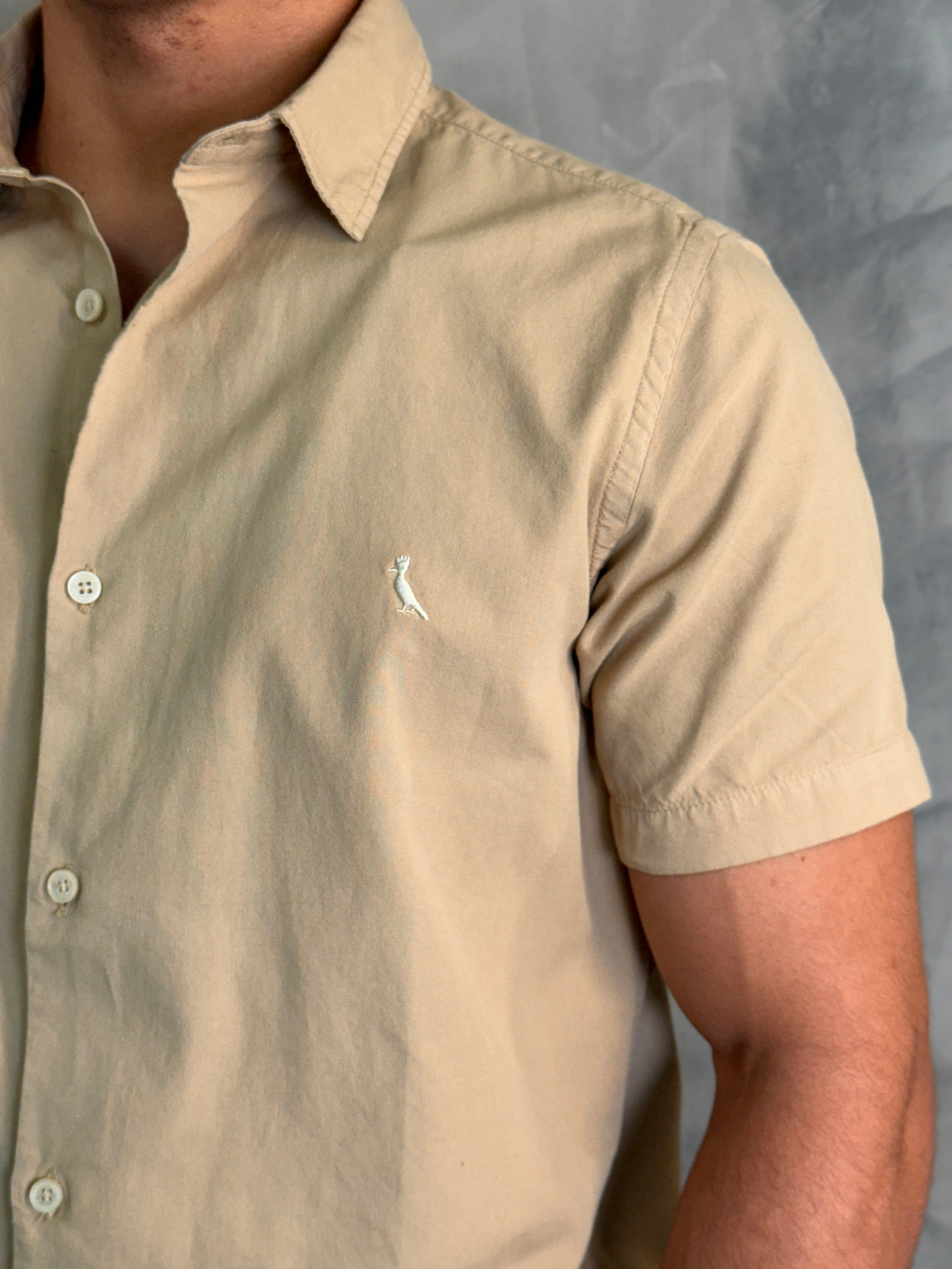 CAMISA M/C NOVA PARATY RESERVA GENGIBRE