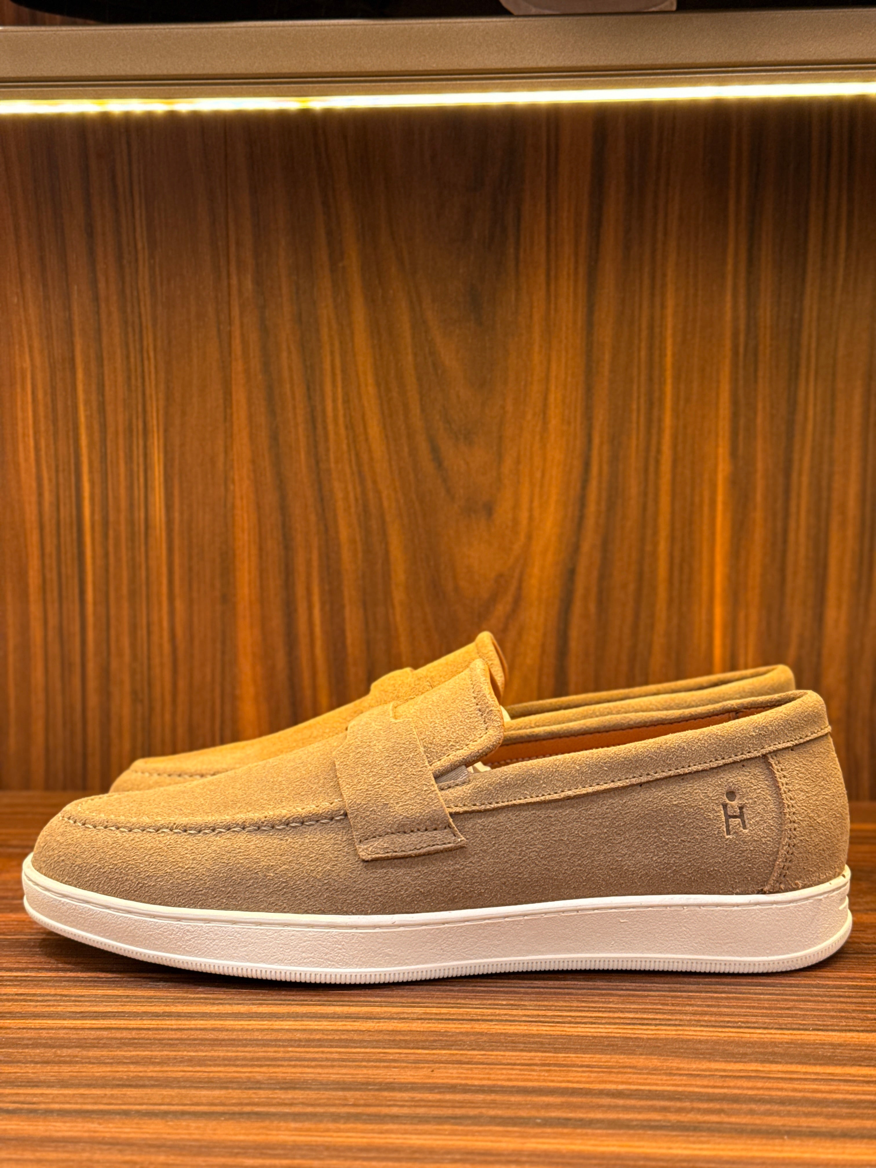 SLIP ON HORUS SUMMER CAMURÇA PONTO H NUDE