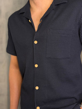 CAMISA M/C WAFFLE ANKOR