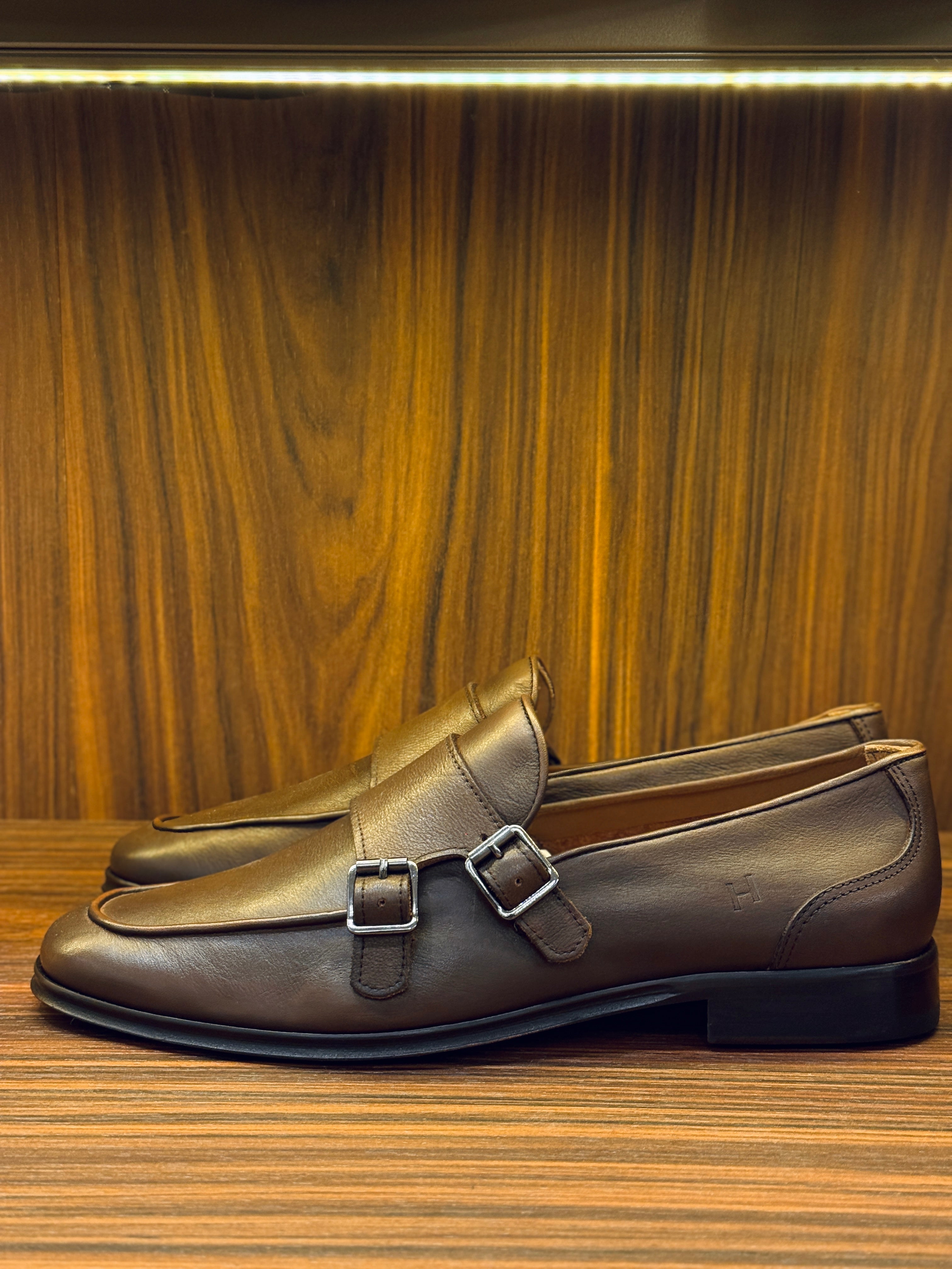 MONK STRAP CLASSIC ARMIATHO CONHAQUE