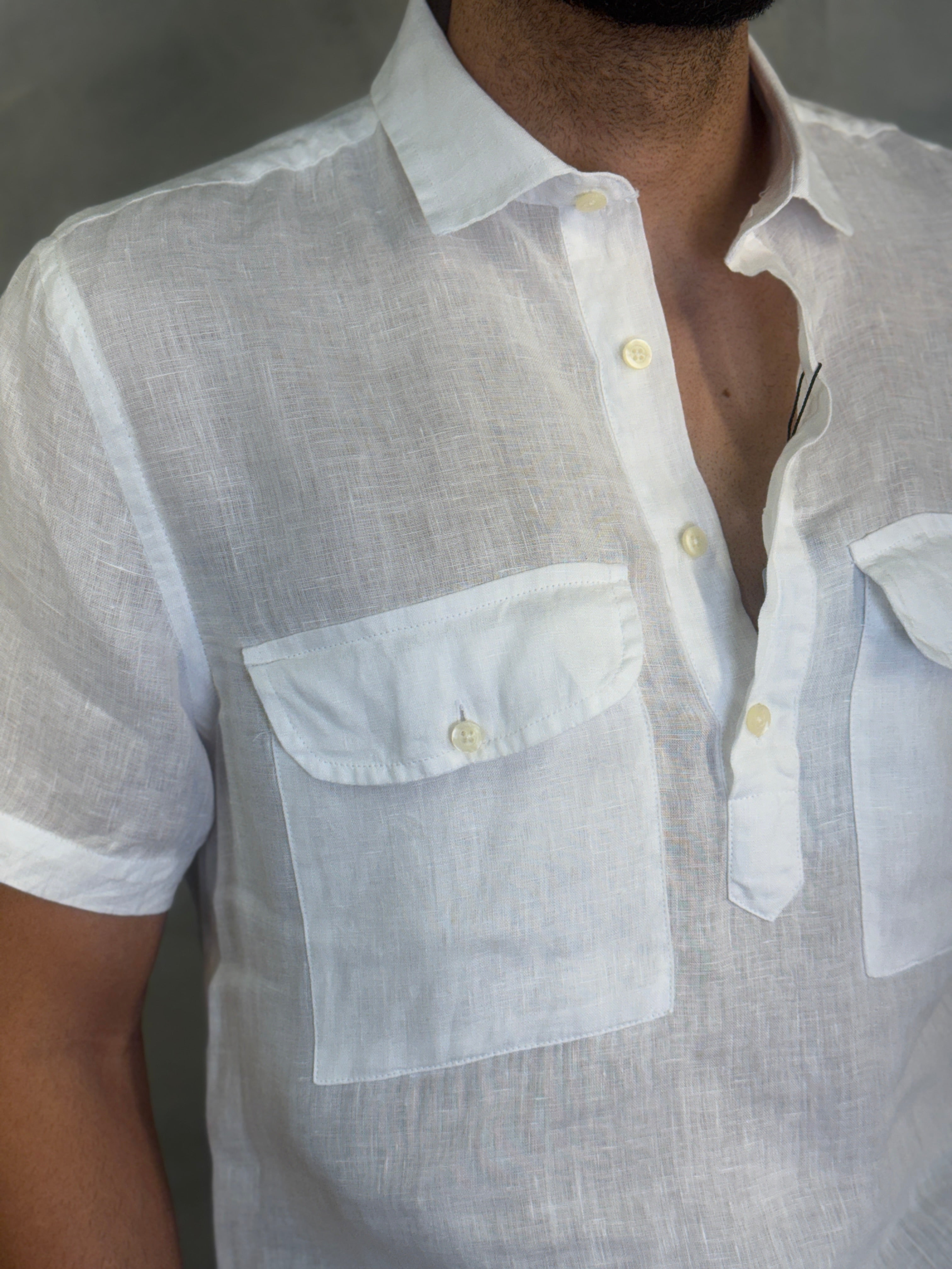 CAMISA M/C ANAUÊ PONTO H BRANCO