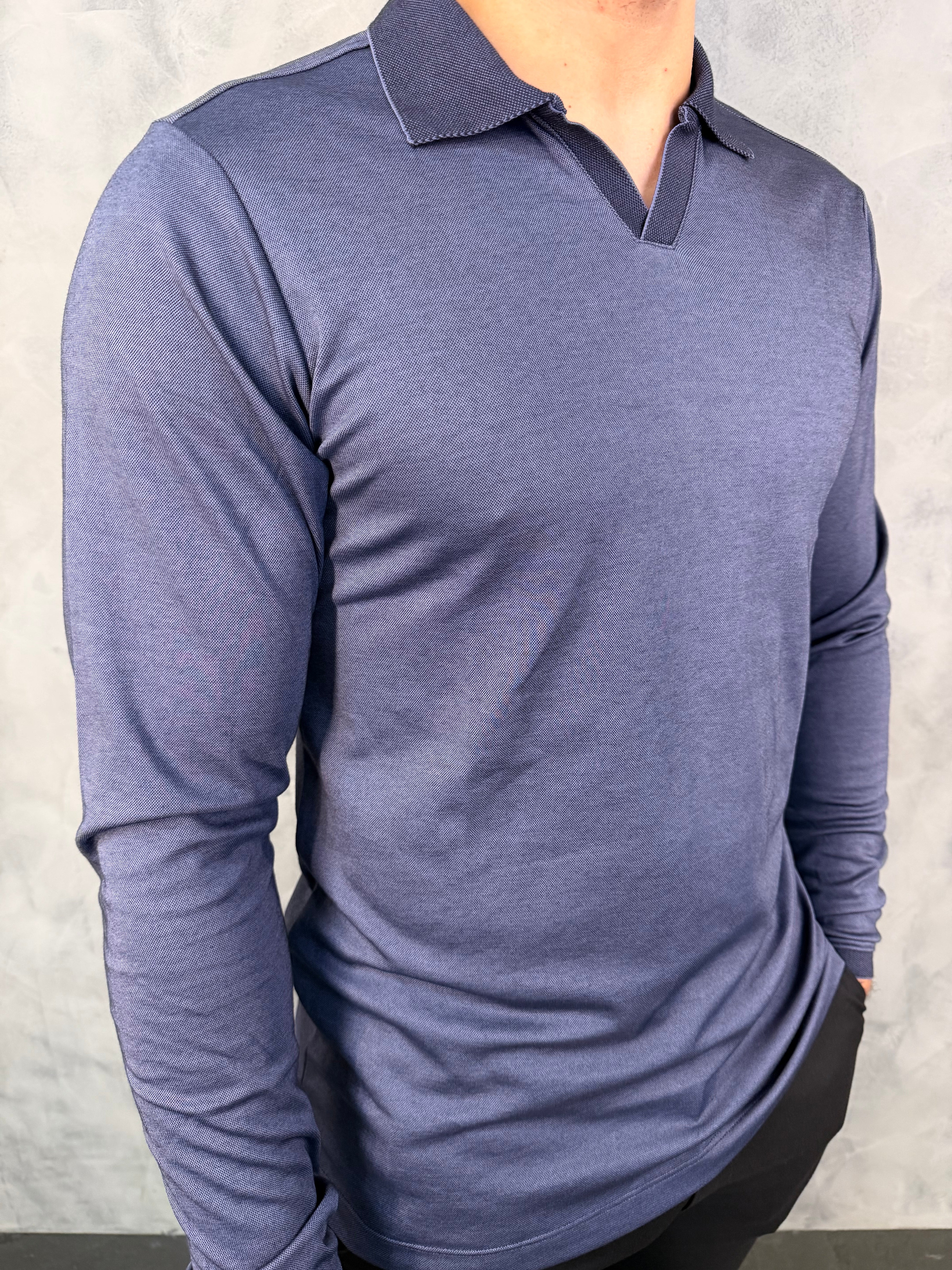 POLO M/L GOLA V FIDELI