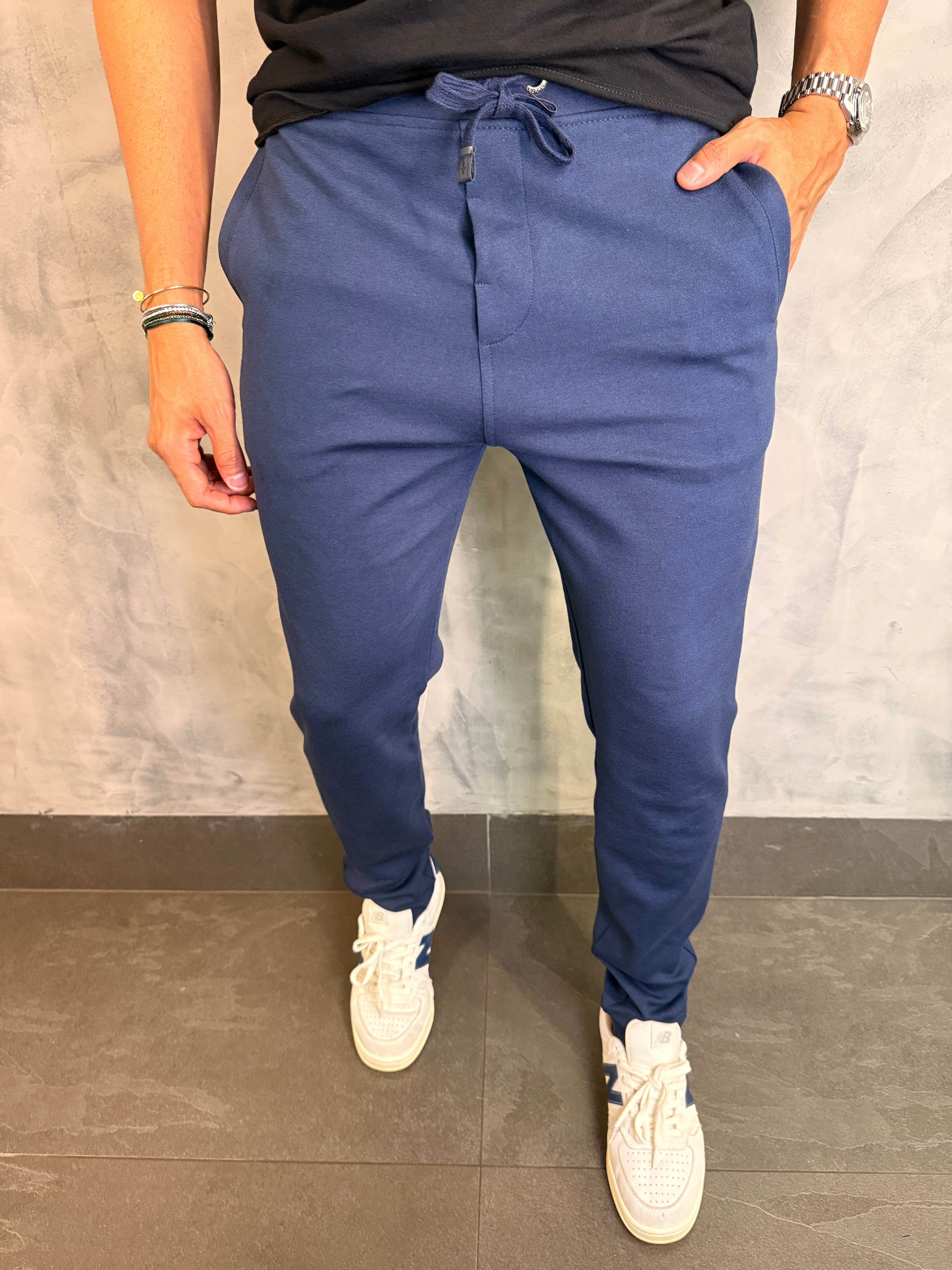 CALÇA DE MALHA SELECT DLZ MARINHO NAVAL