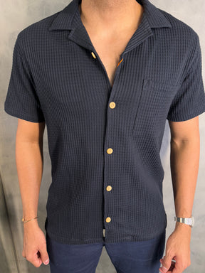 CAMISA M/C WAFFLE ANKOR