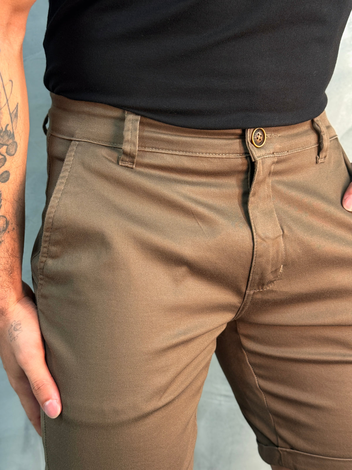 BERMUDA CHINO DLZ VERDE MONTANHA