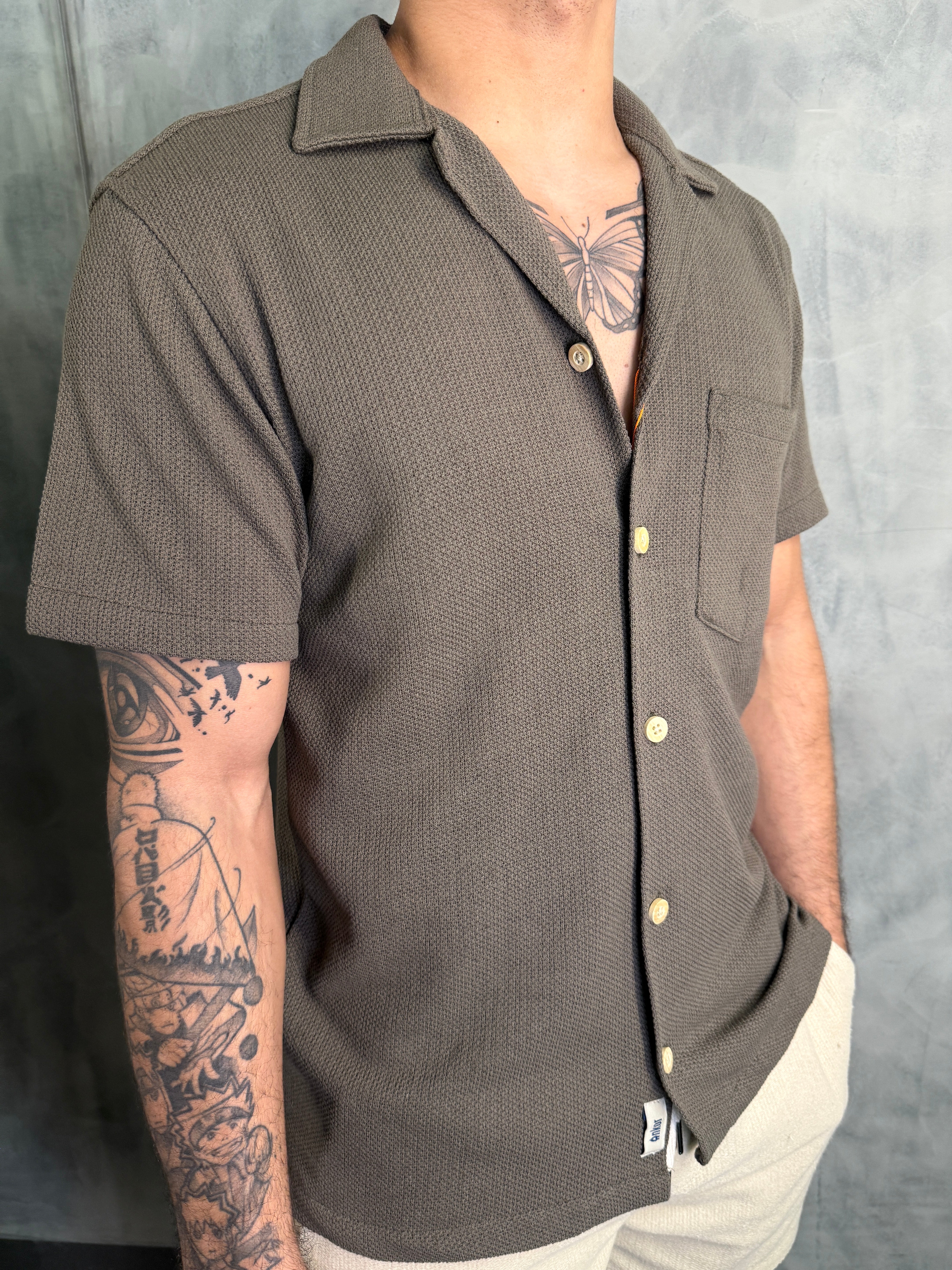 CAMISA M/C RESORT ANKOR