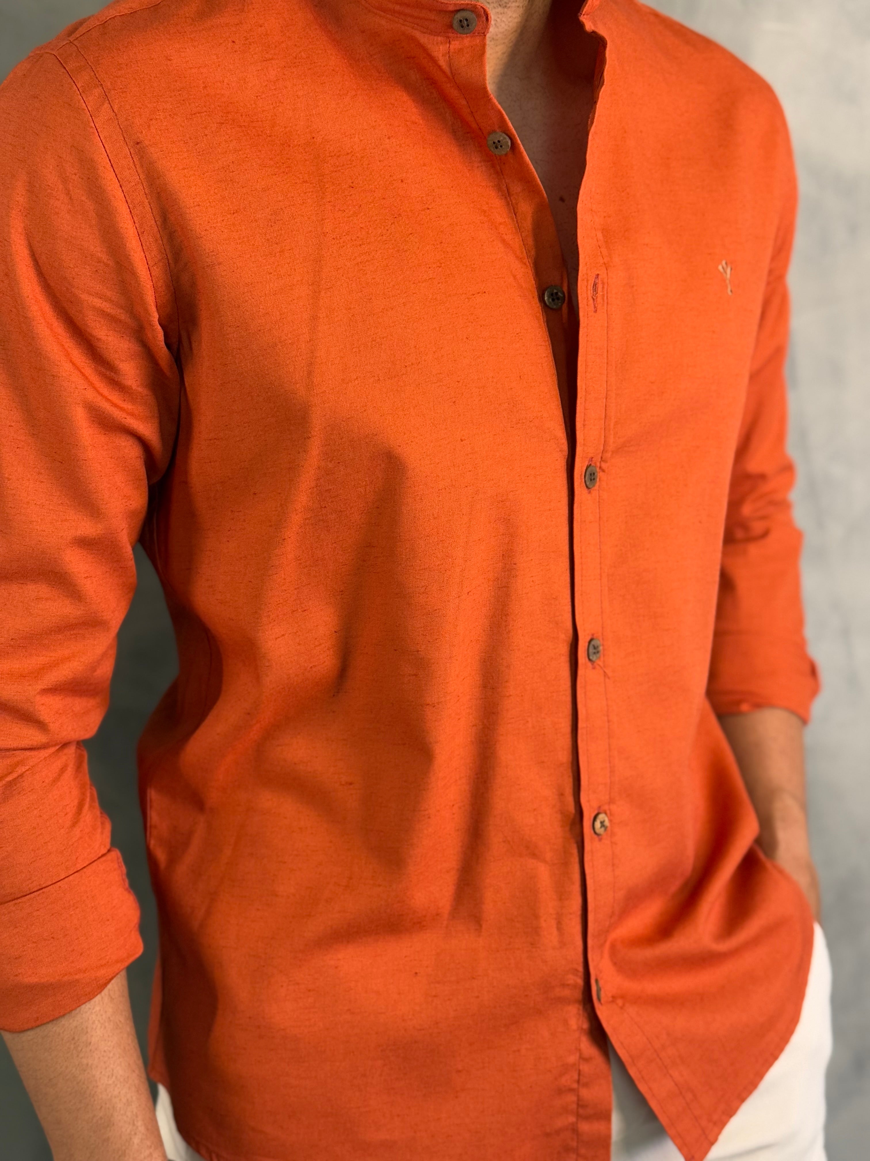 CAMISA GOLA PADRE M/L INDICCATTO TELHA