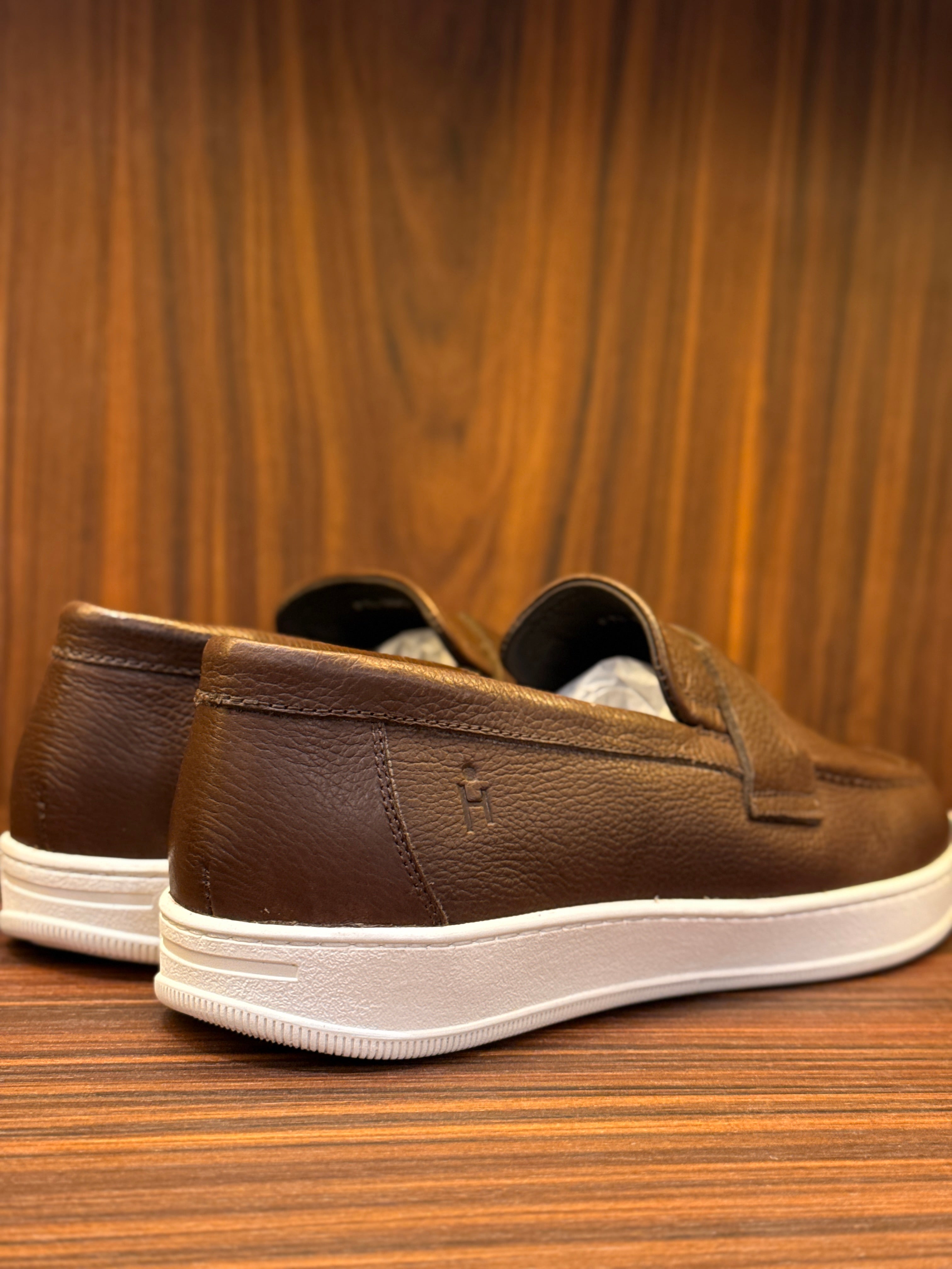 SLIP ON HORUS SUMMER PONTO H CHOCOLATE