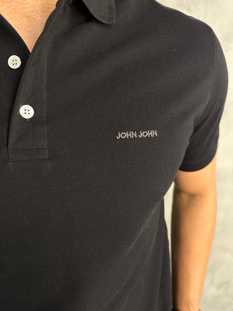 POLO RG NEW SIMPLE BASIC JOHN JOHN PRETO