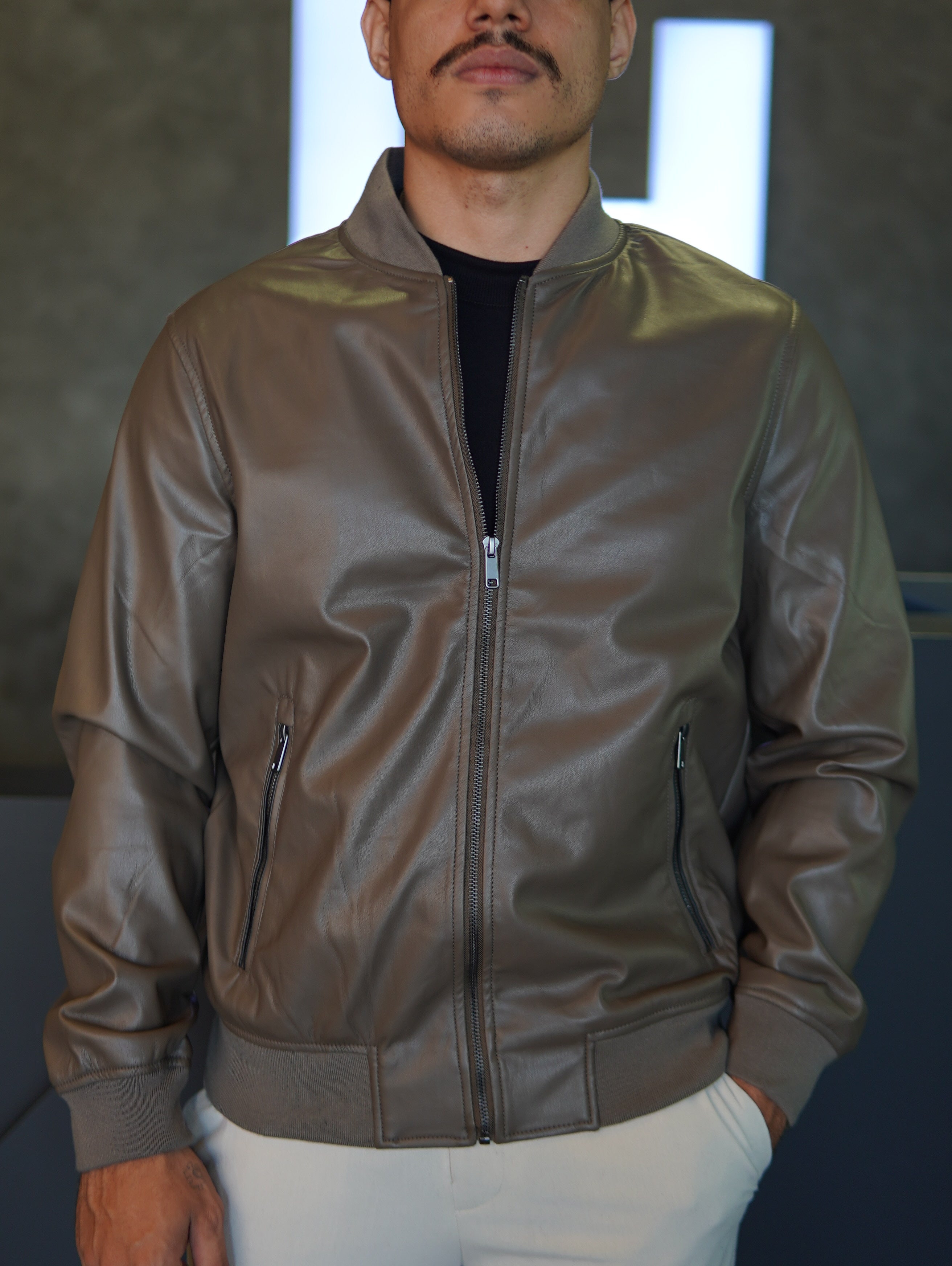 JAQUETA BOMBER CLASSIC PONTO H