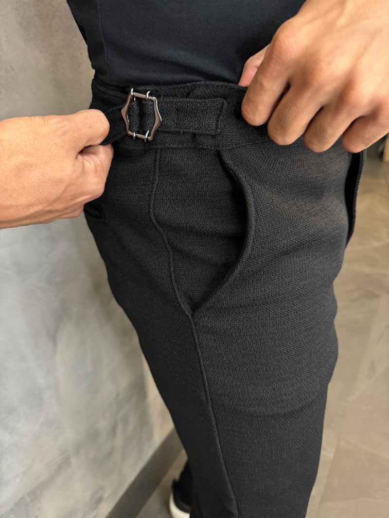 CALÇA ALF. LINHÃO COM REGULADOR PONTO H PRETO