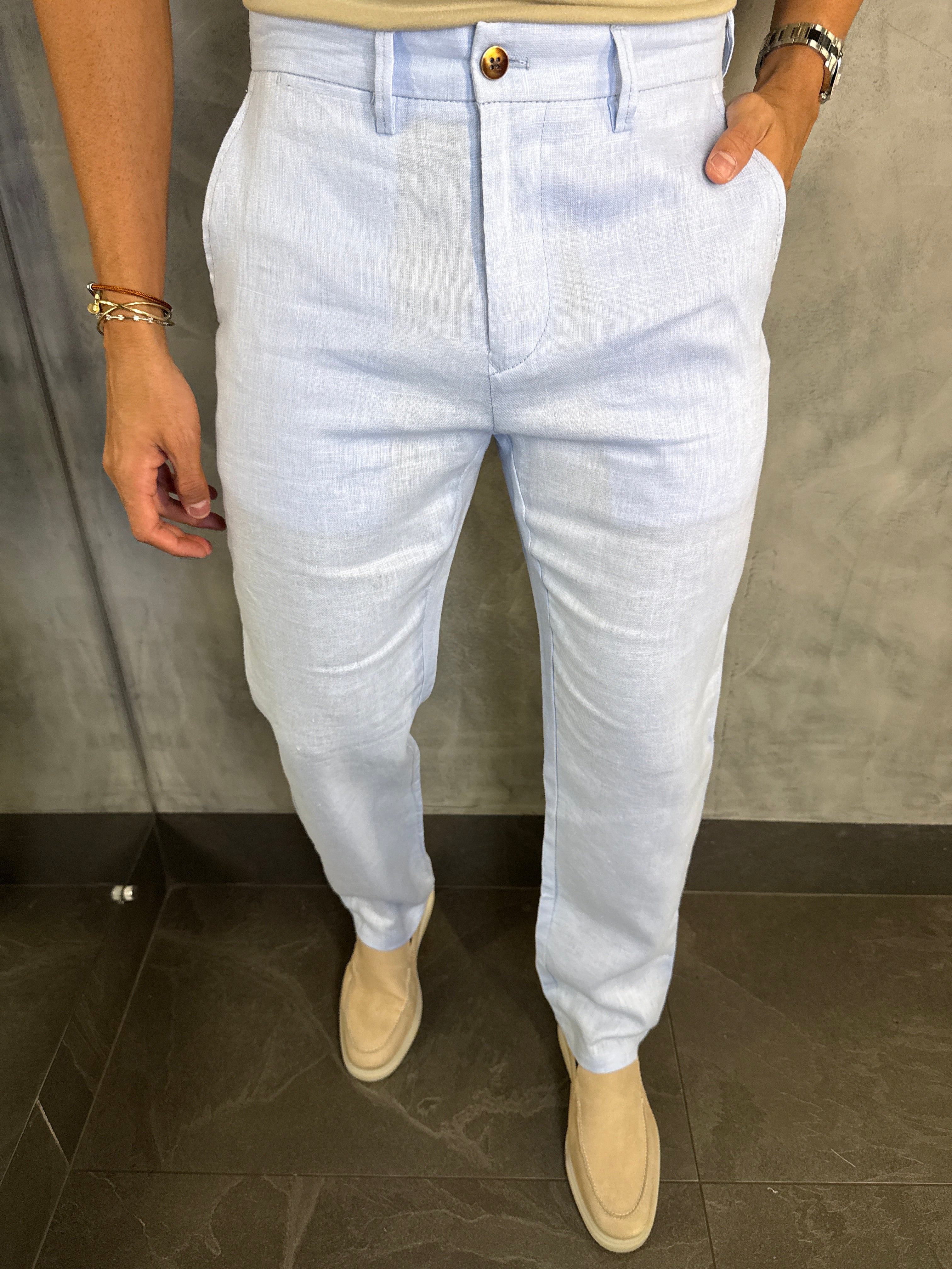 CALÇA ALF. LINHO REGULAR PONTO H