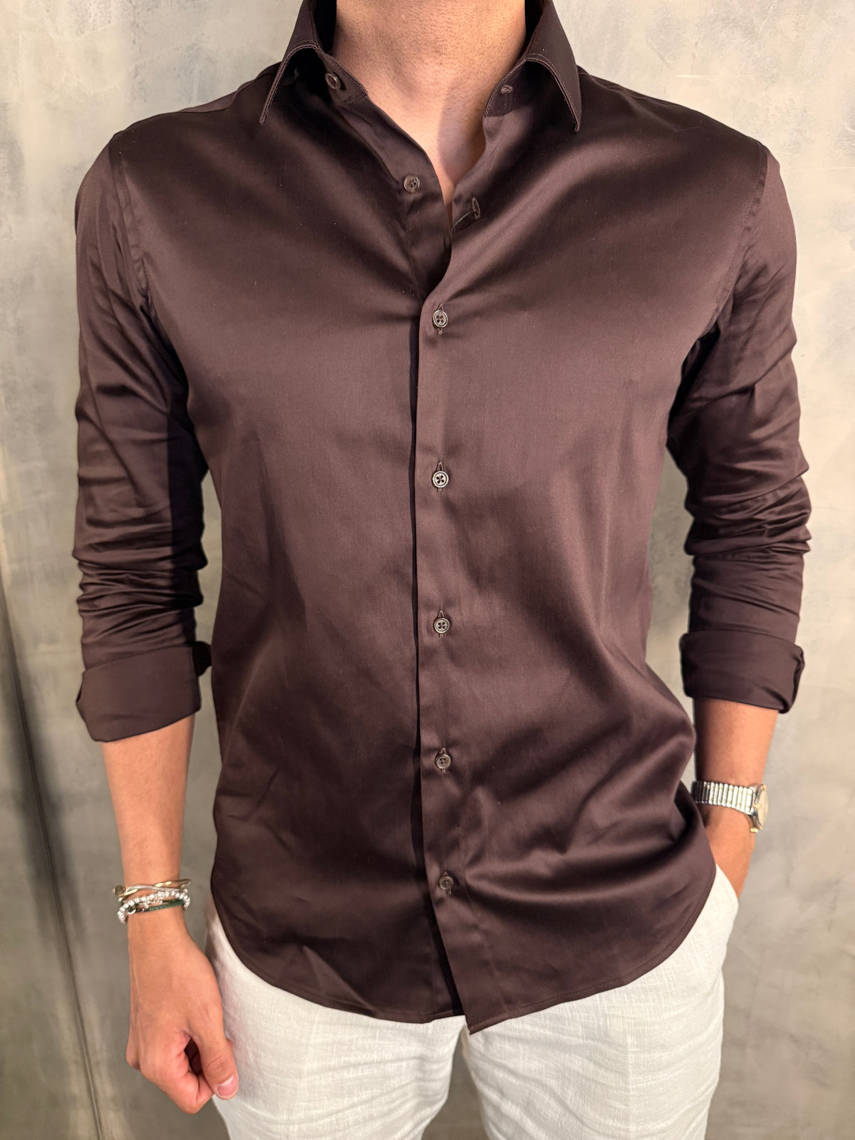 CAMISA M/L FIO 60 FIDELI