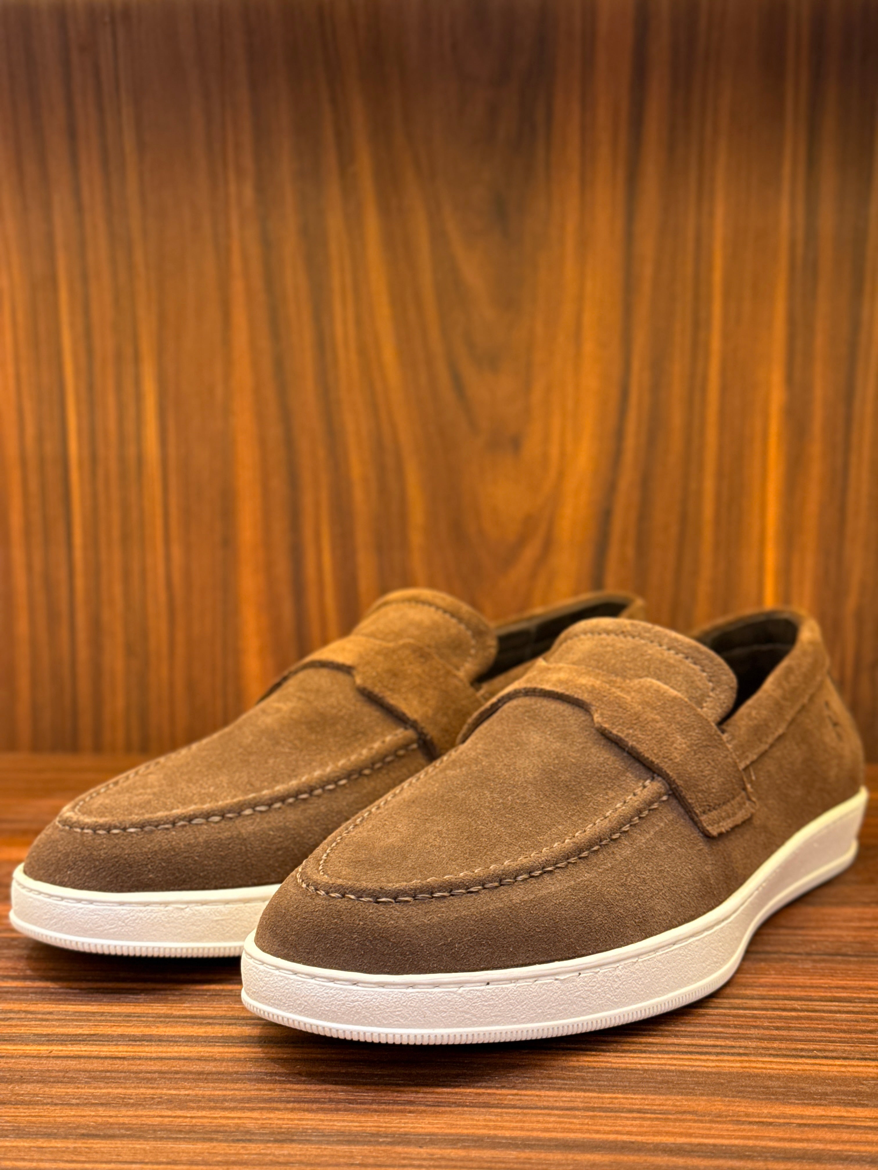 SLIP ON HORUS SUMMER CAMURÇA PONTO H BROWN