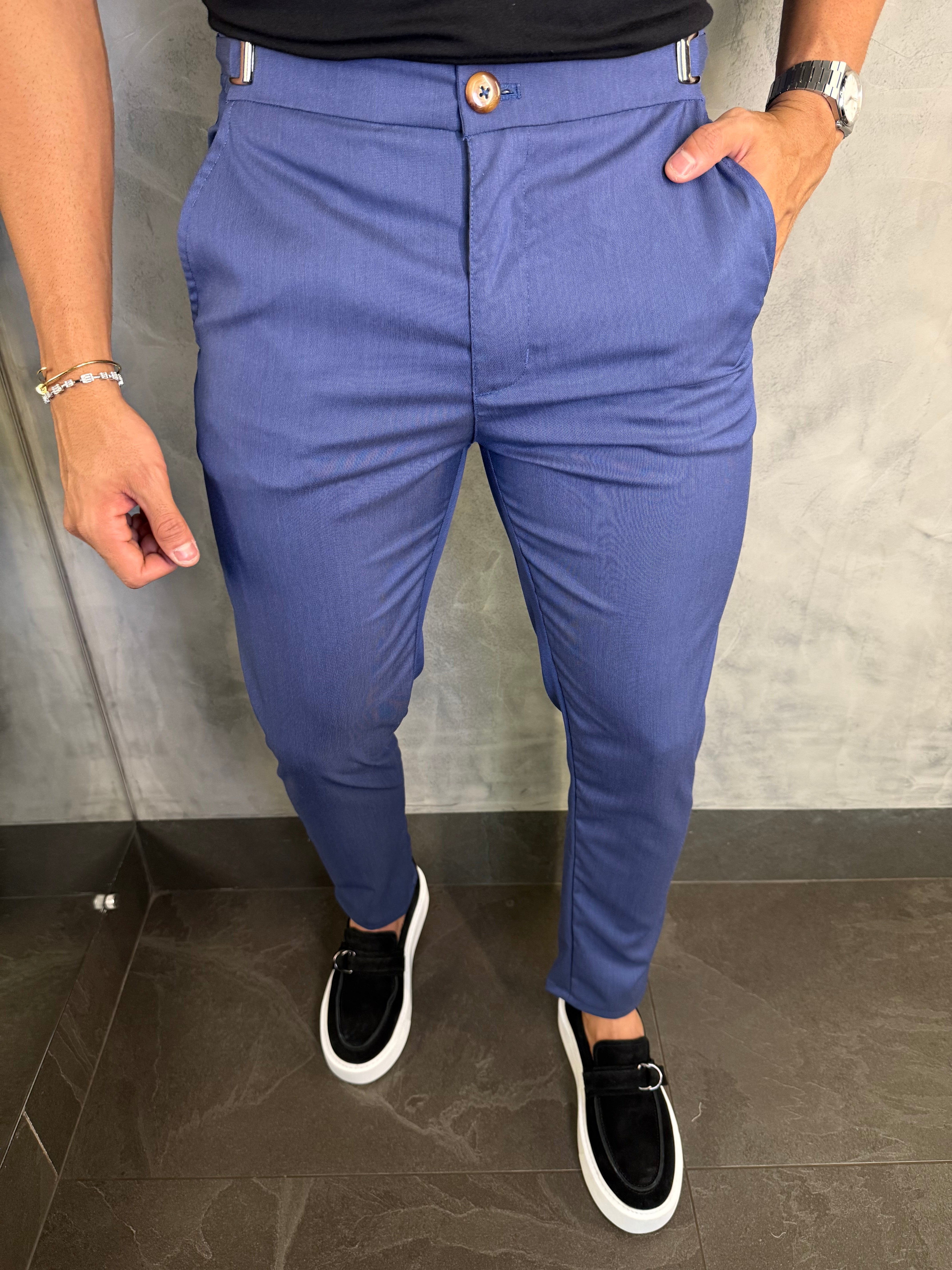 CALÇA ALF. DUBAI PONTO H AZUL