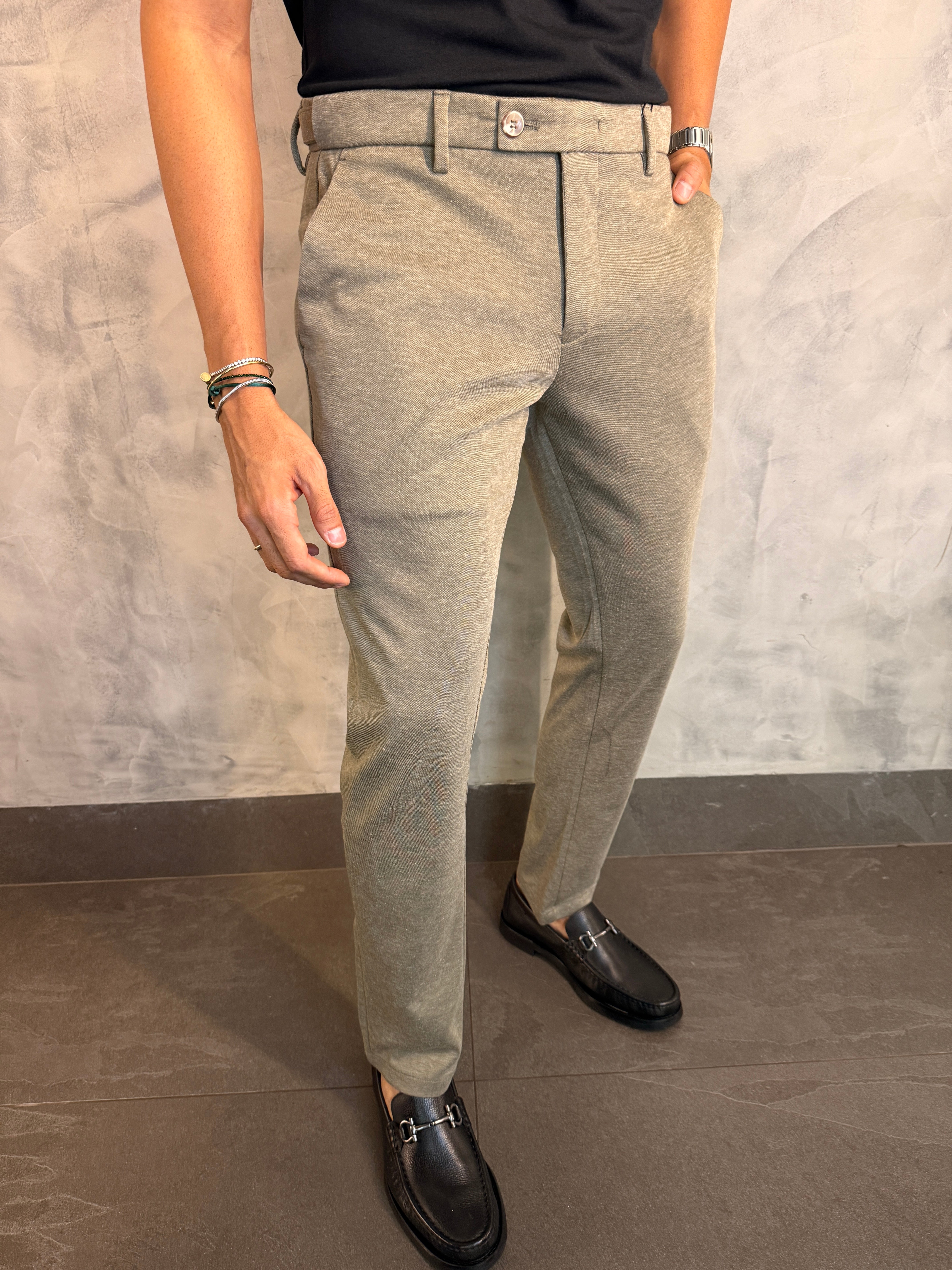 CALÇA ALF. TURIM PONTO H VERDE MILITAR