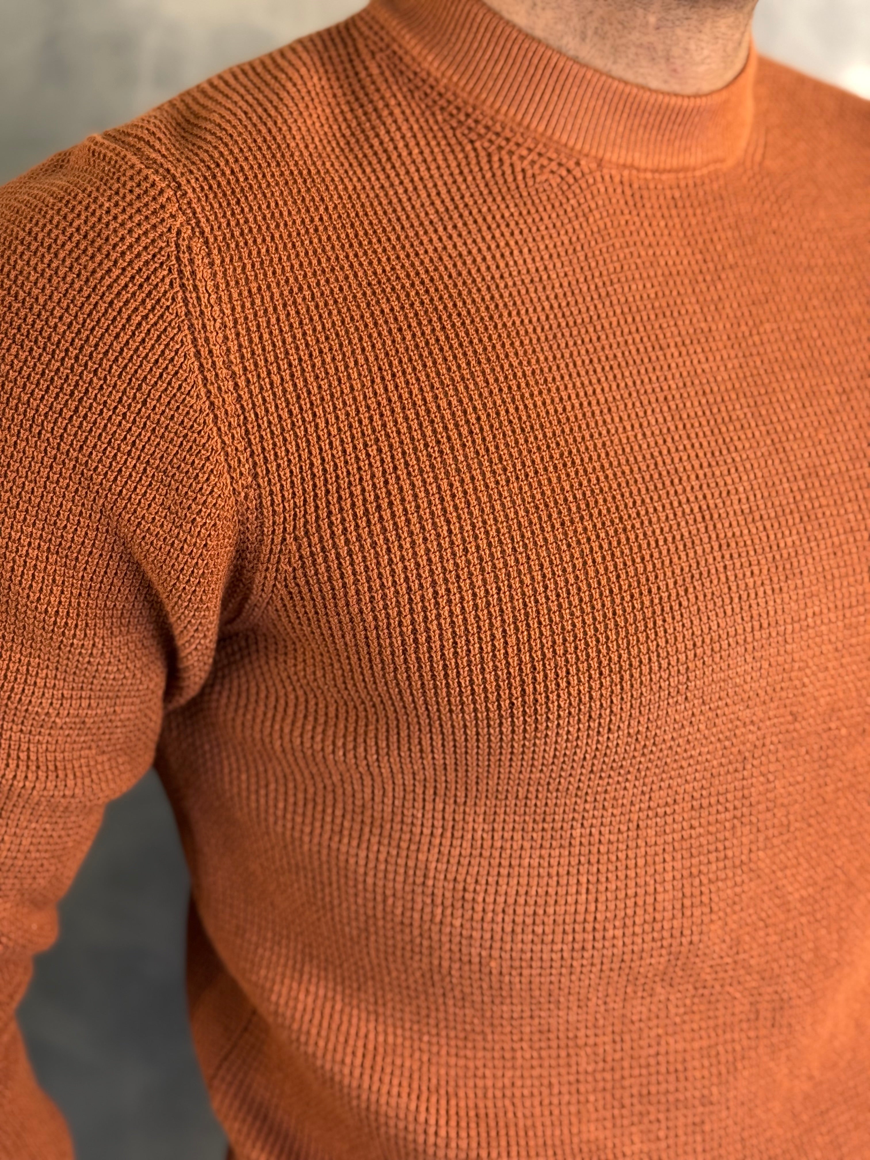 SUETER TRICOT TEXTURA ALGODÃO PONTO H