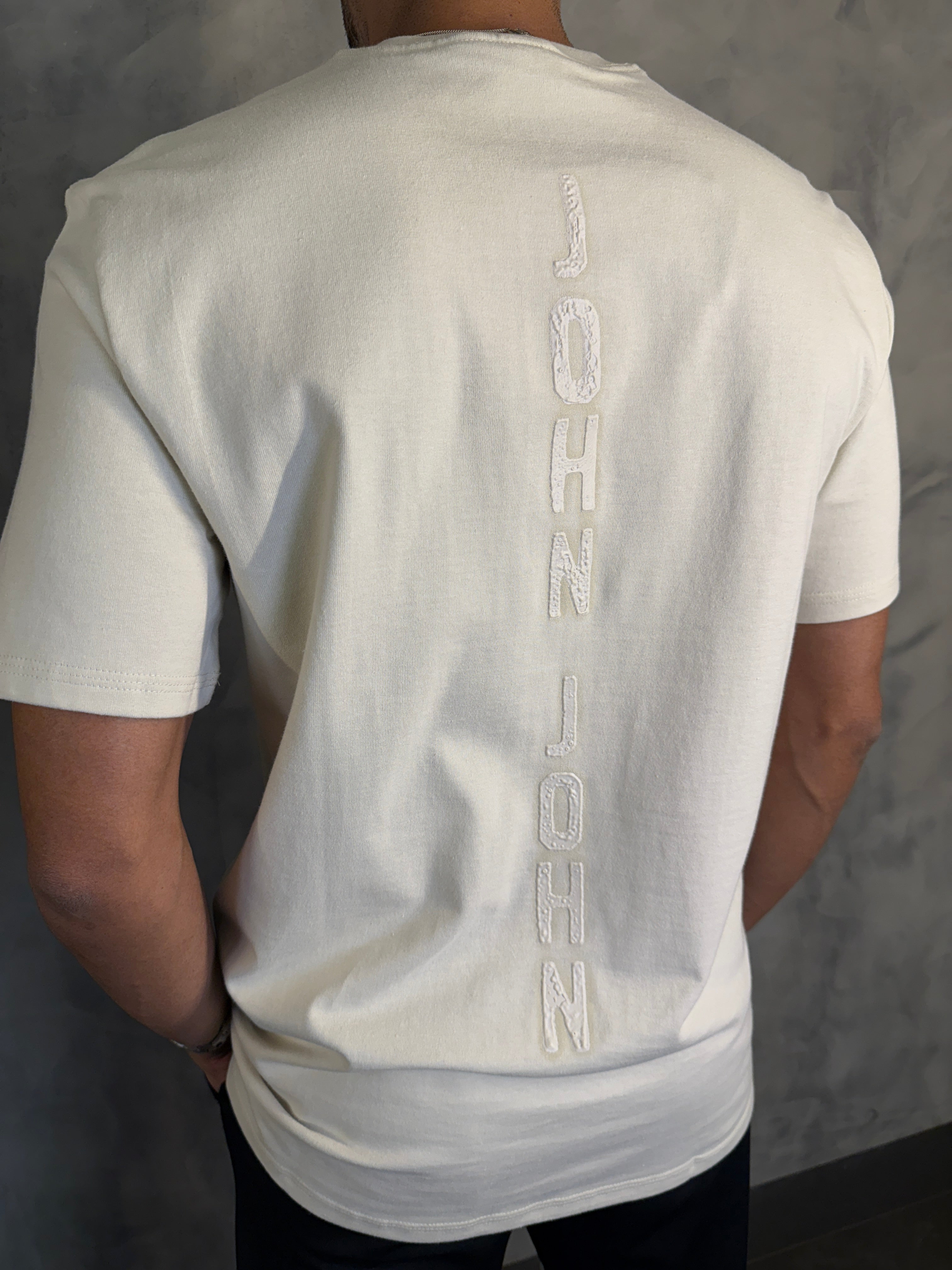 T SHIRT RX SPRAY JOHN JOHN OFF WHITE