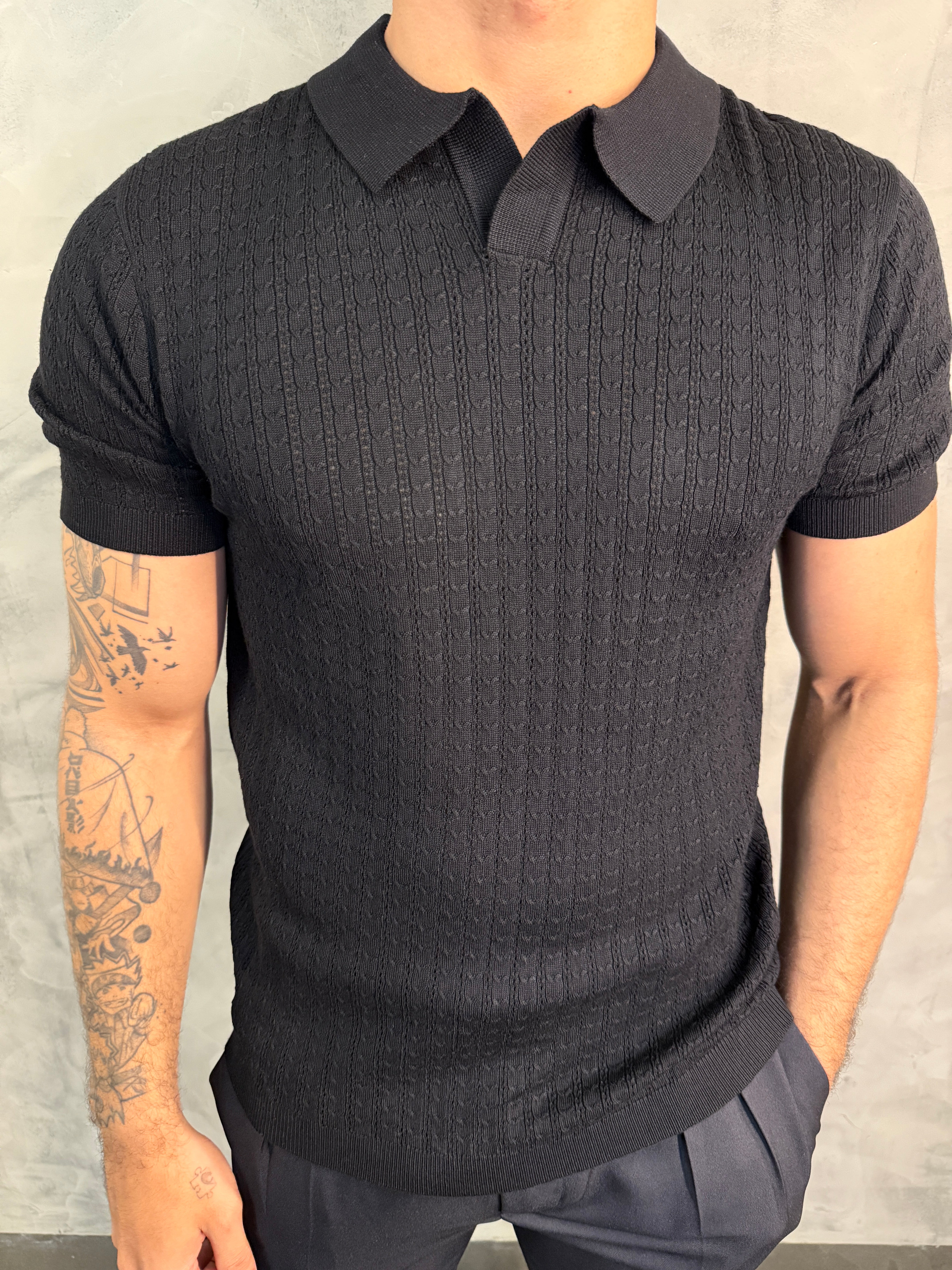 POLO TRICOT CORDAME DECOTE V PONTO H