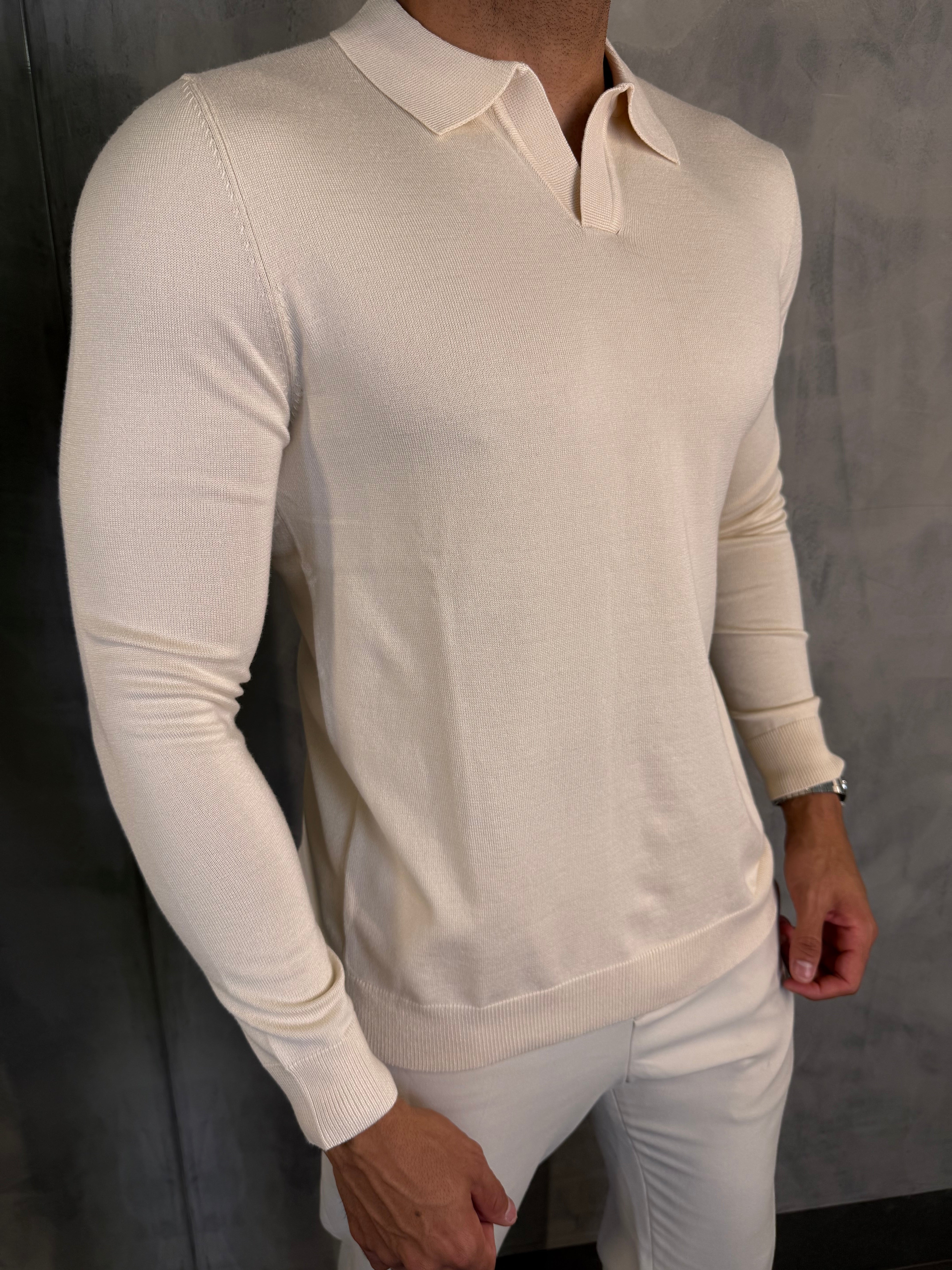 POLO M/L TRICOT PONTO H
