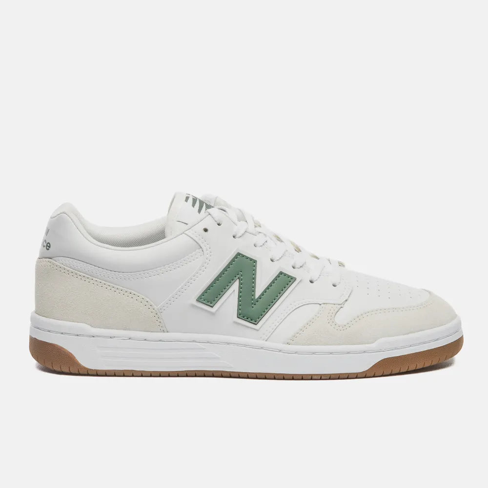 TÊNIS 480 LOW MASCULINO NEW BALANCE BRANCO/VERDE/CINZA