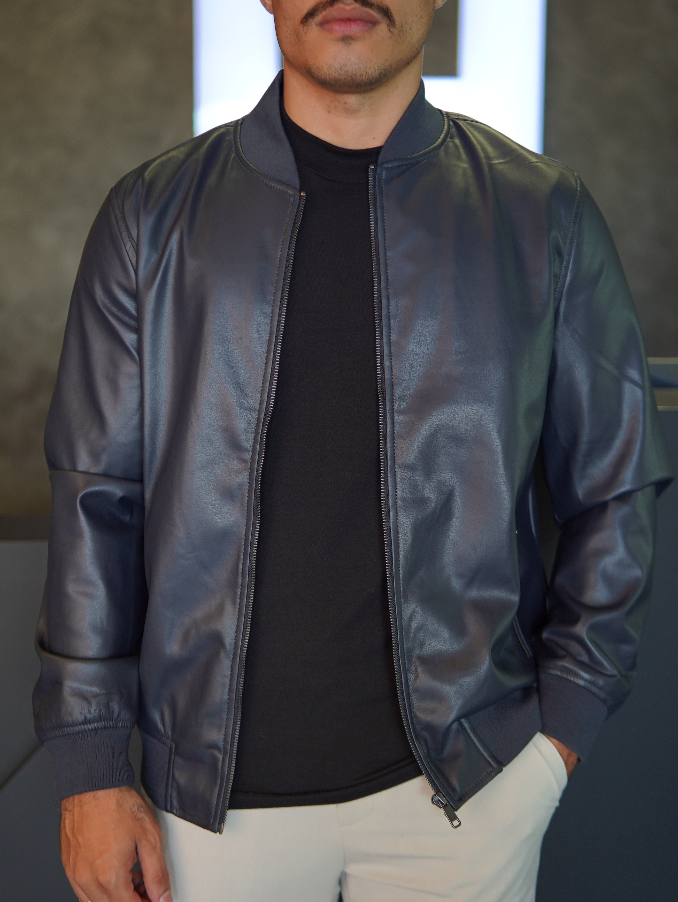 JAQUETA BOMBER CLASSIC PONTO H