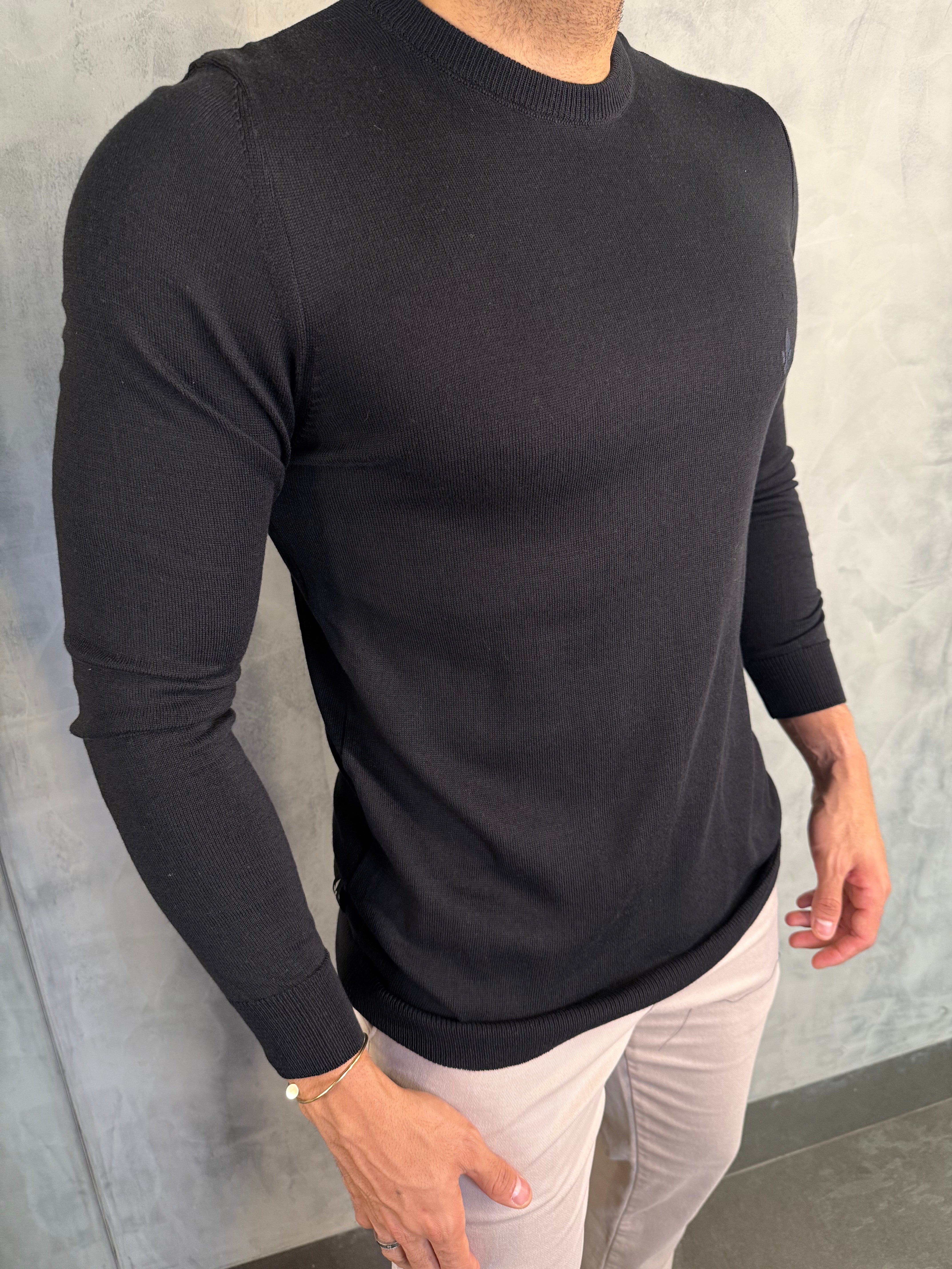SUÉTER TRICOT REGULAR M/L DLZ PRETO