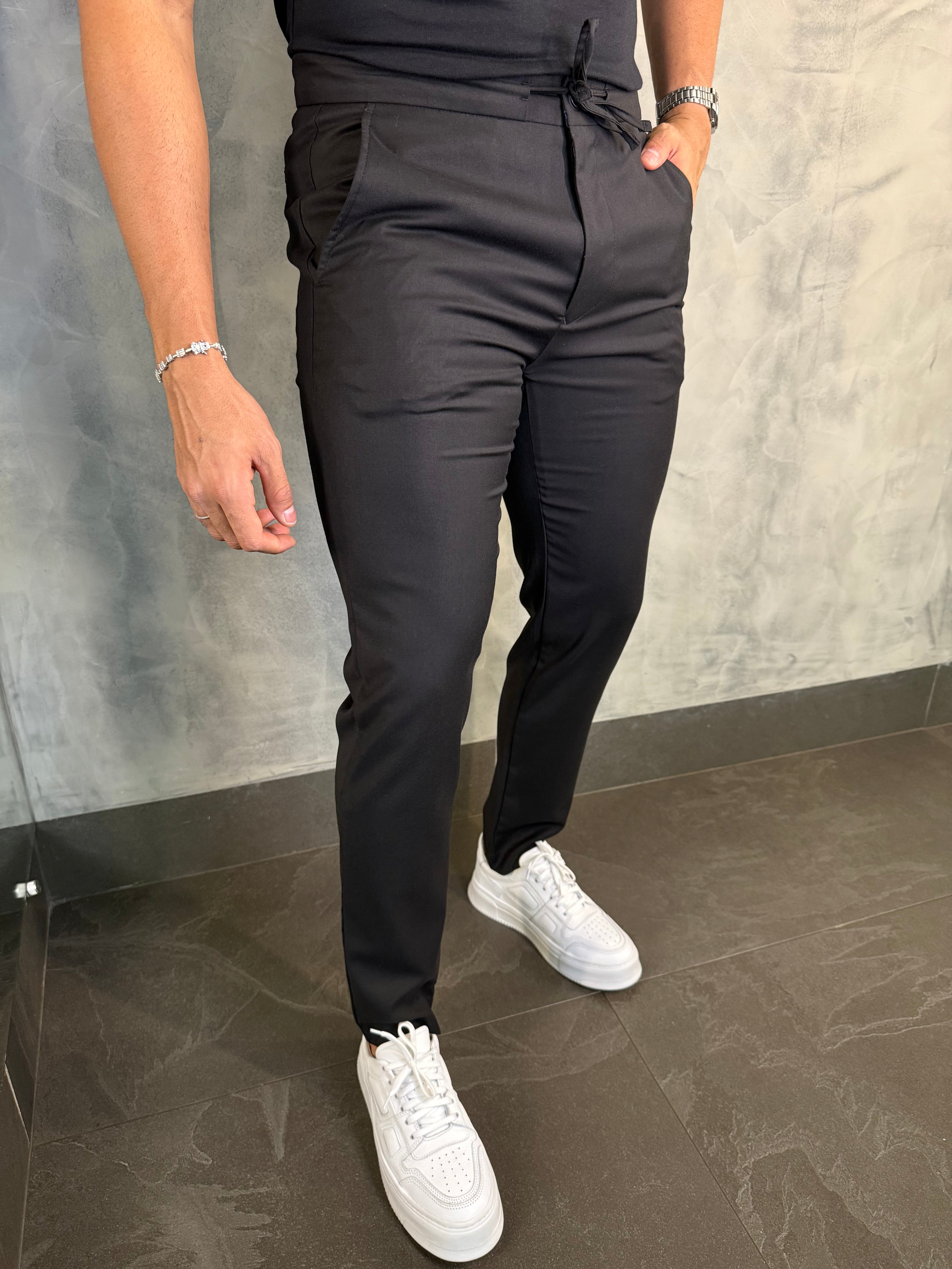 CALÇA  ALF. SKINNY HERA C/ CADARÇO PONTO H