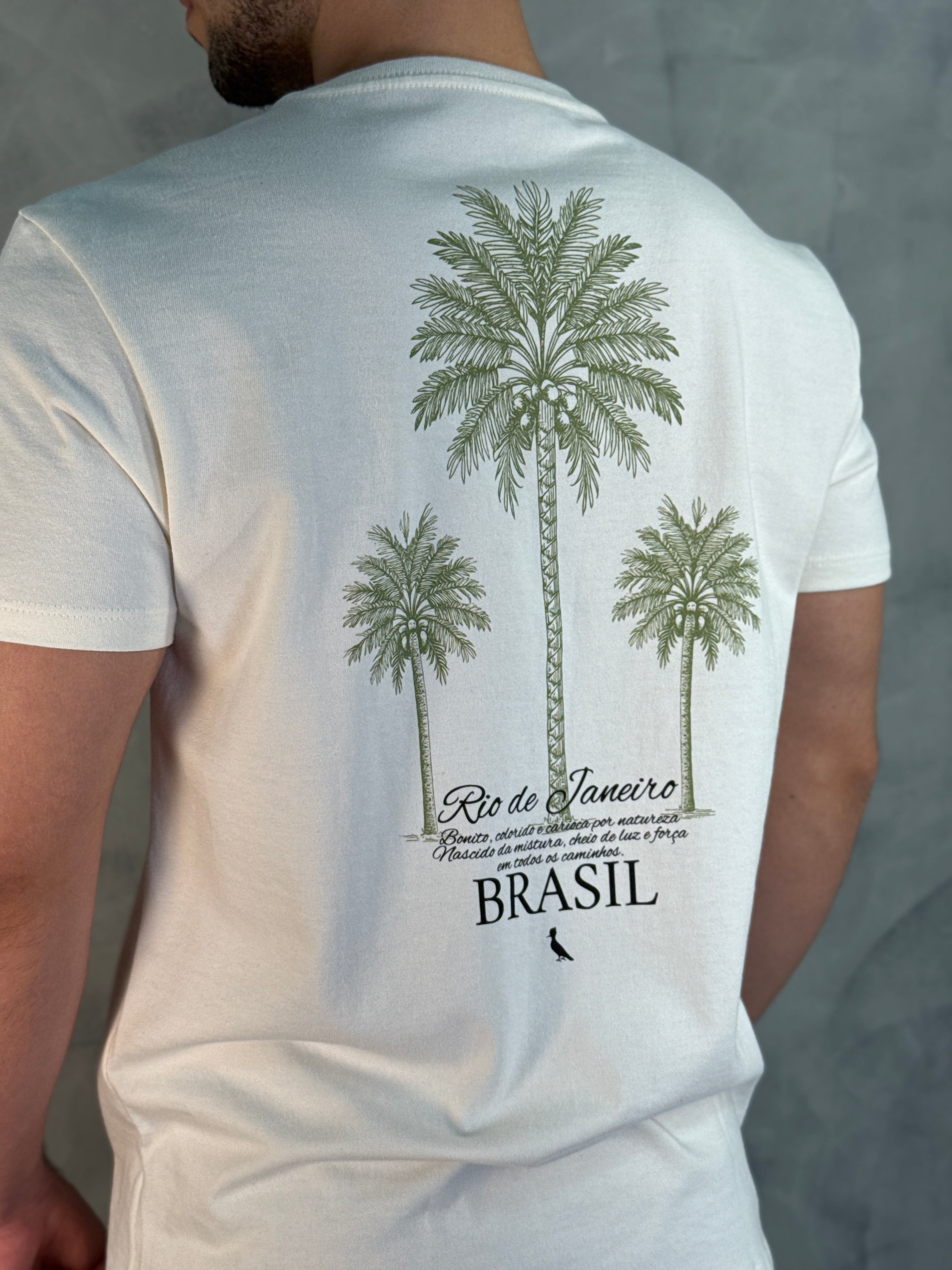 CAMISETA ESTAMPADA PALMEIRAS RIO DE JANEIRO RESERVA NATURAL