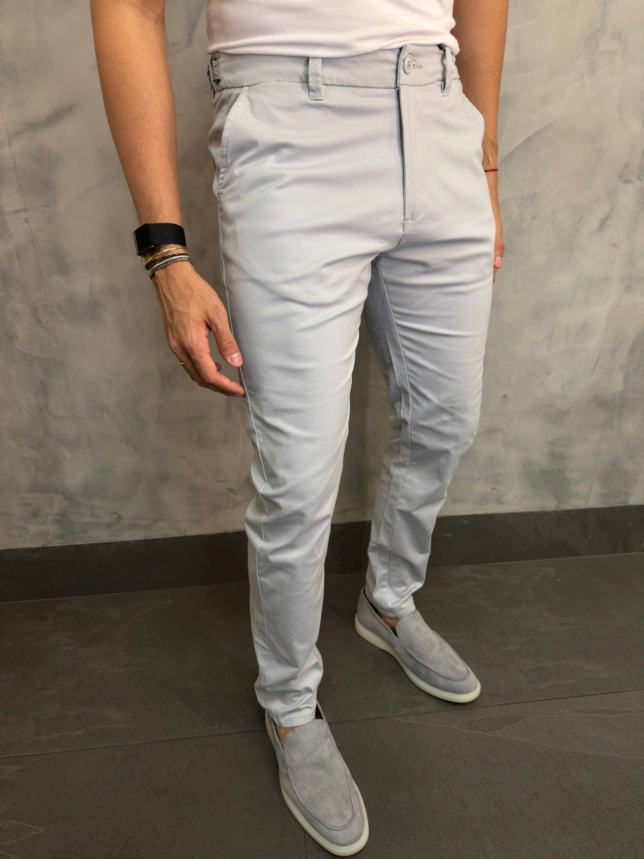 CALÇA ALF. SARJA C/ FIVELA PONTO H
