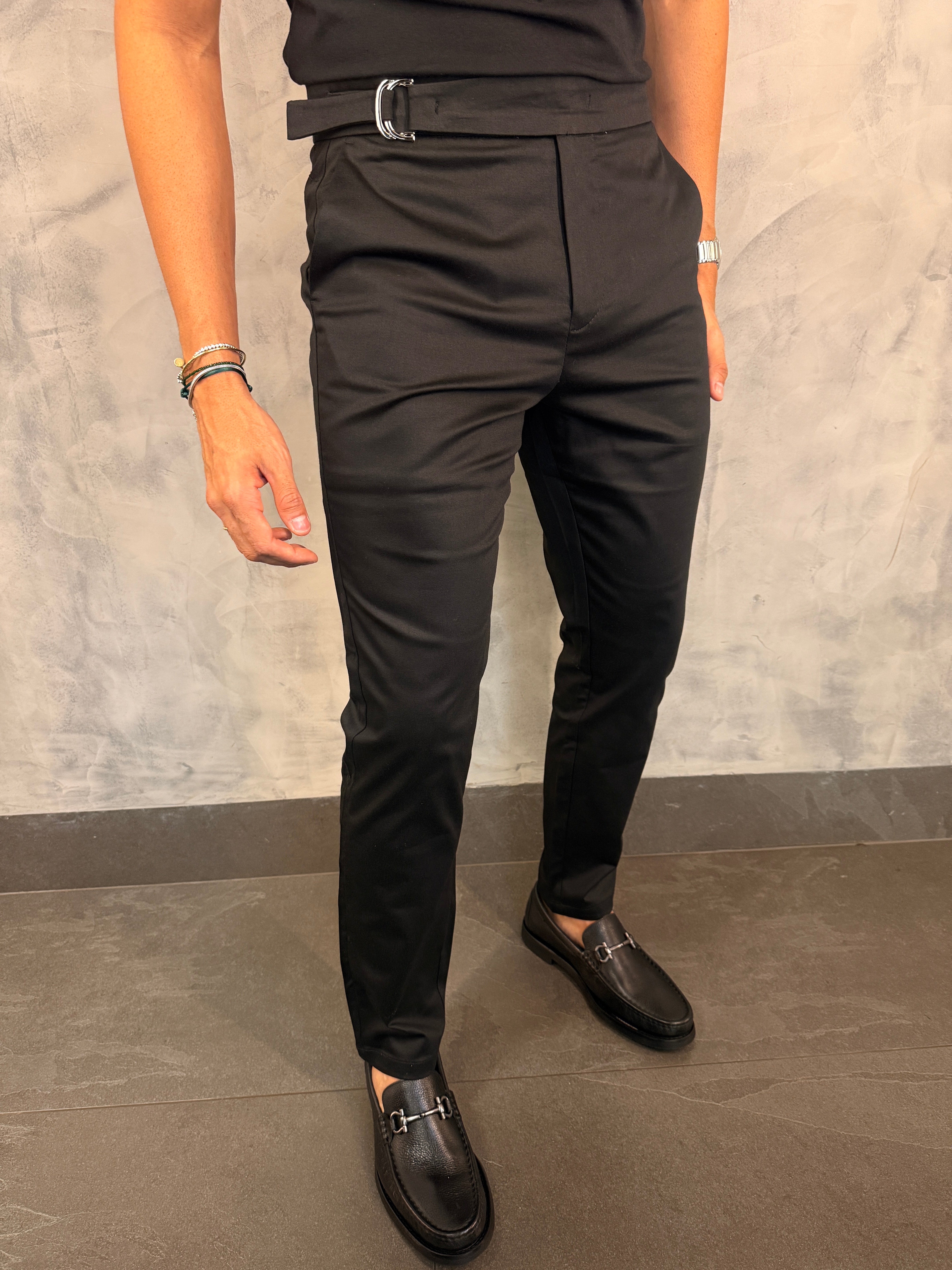 CALÇA ALF. GURKHA VENEZA PONTO H PRETO