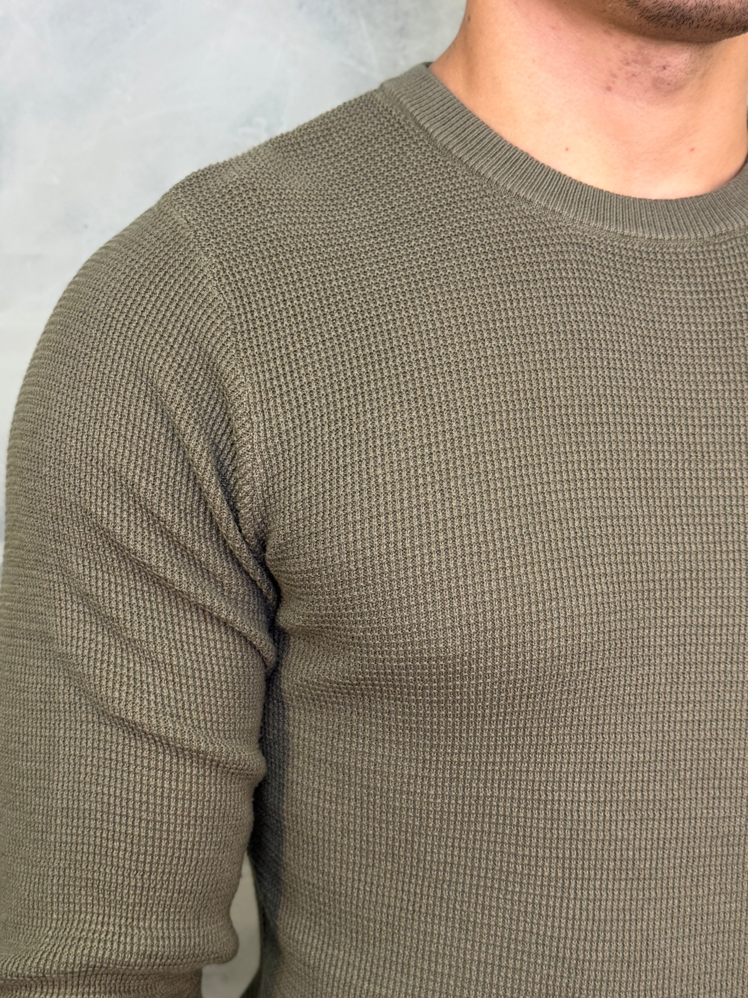 SUETER TRICOT JACQUARD PONTO H