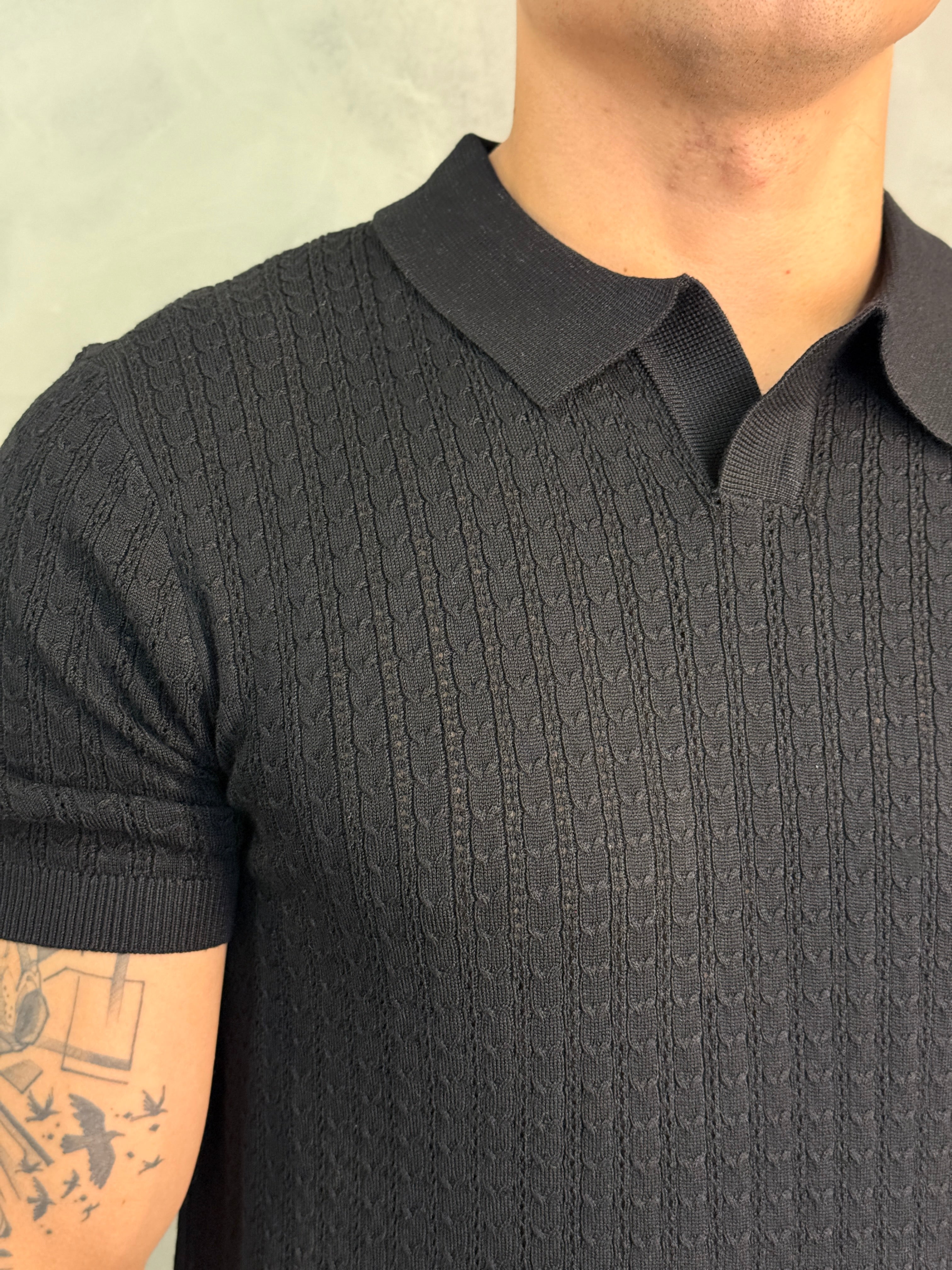 POLO TRICOT CORDAME DECOTE V PONTO H