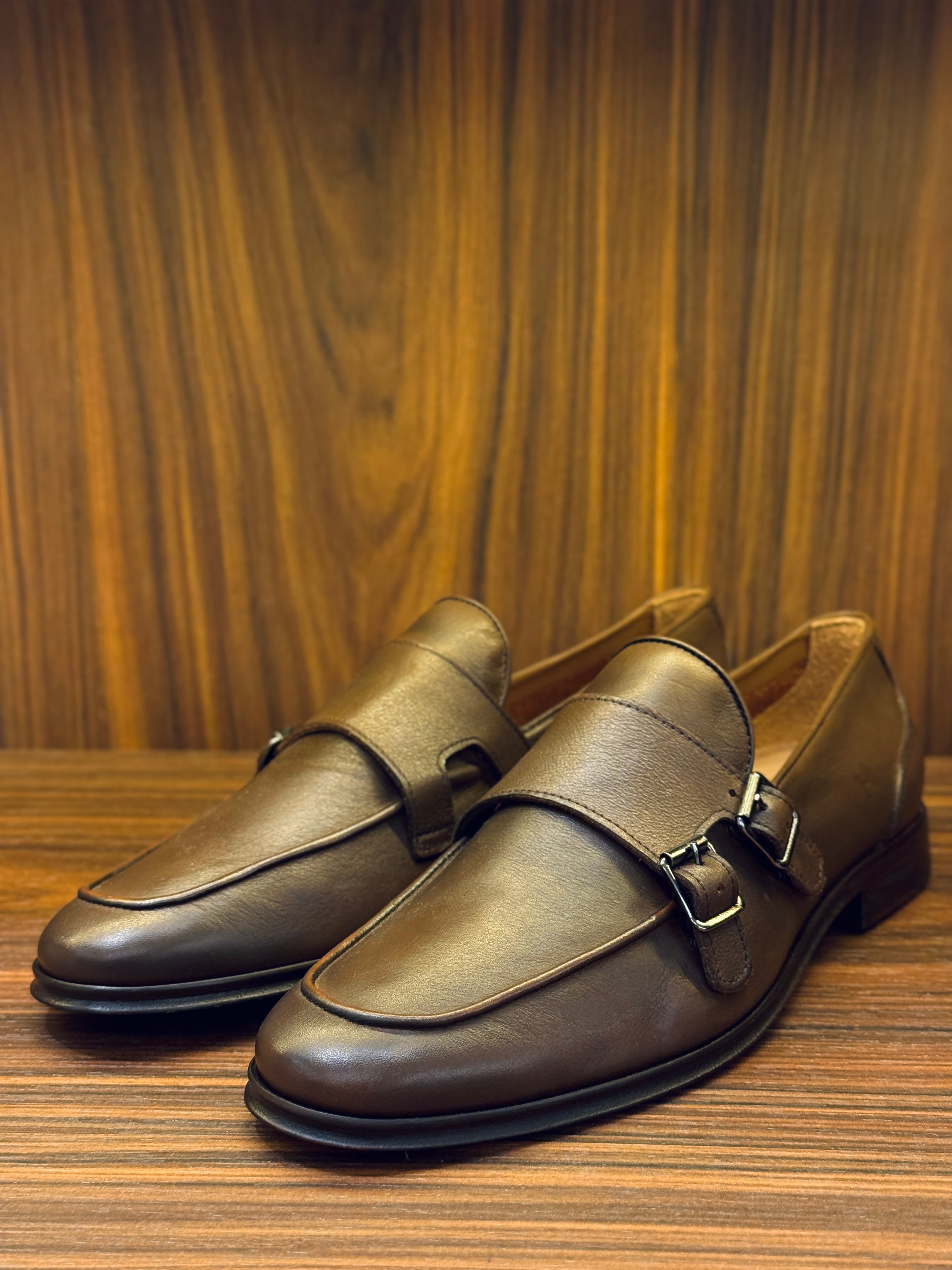 MONK STRAP CLASSIC ARMIATHO CONHAQUE