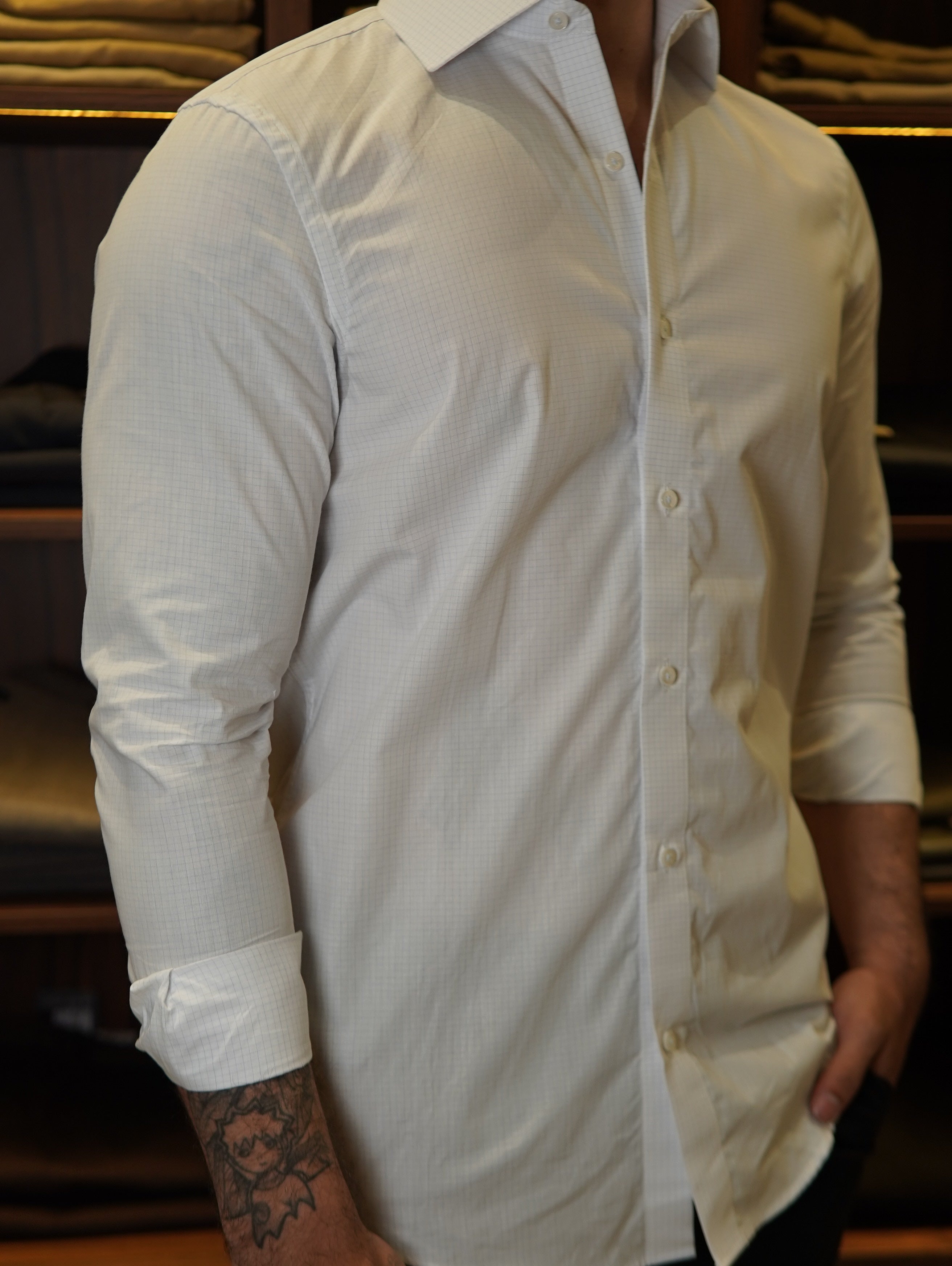CAMISA M/L RAVEL ARMIATHO XADREZ AZUL