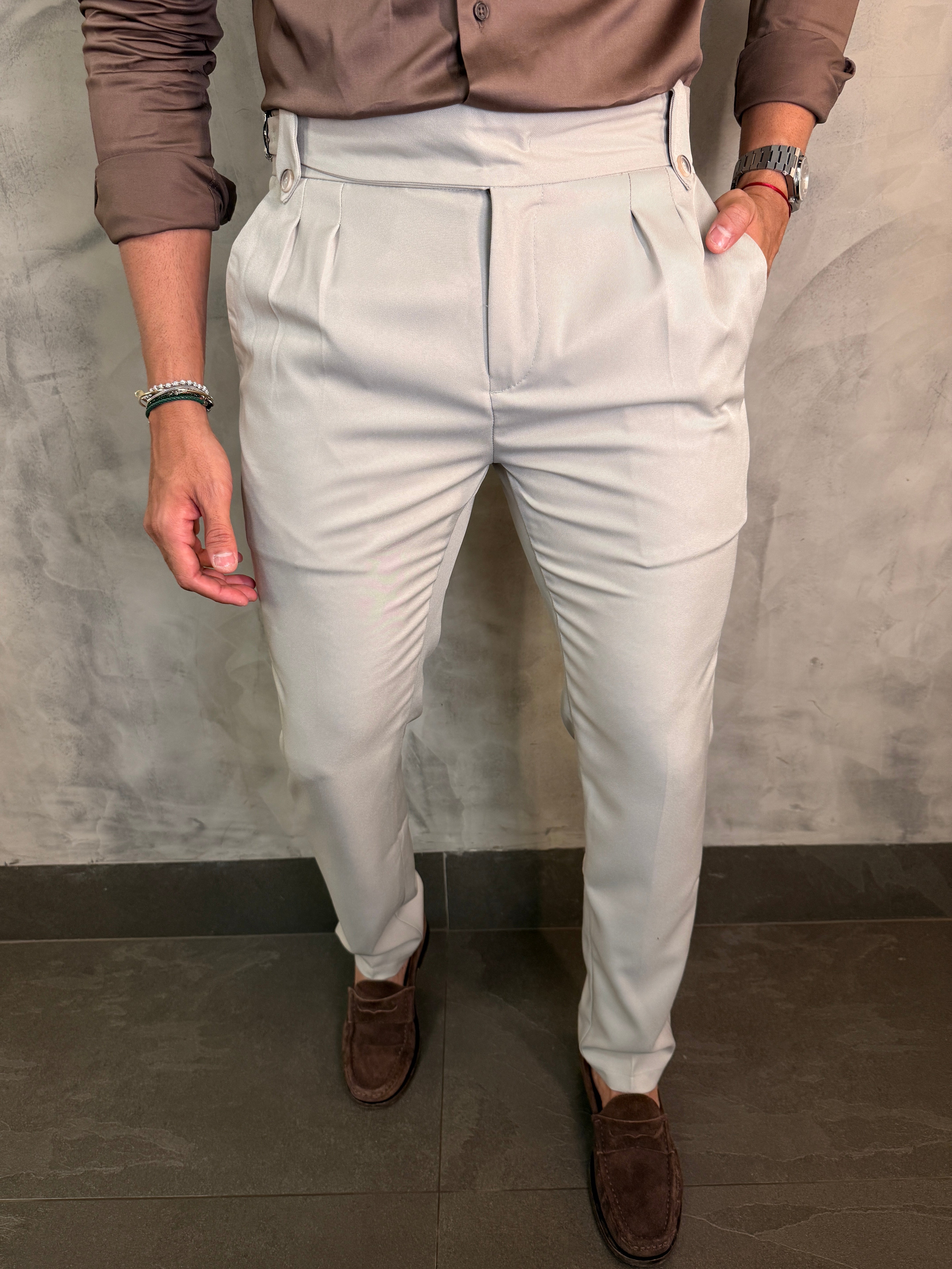 CALÇA ALF. GURKHA LISBOA PONTO H AREIA